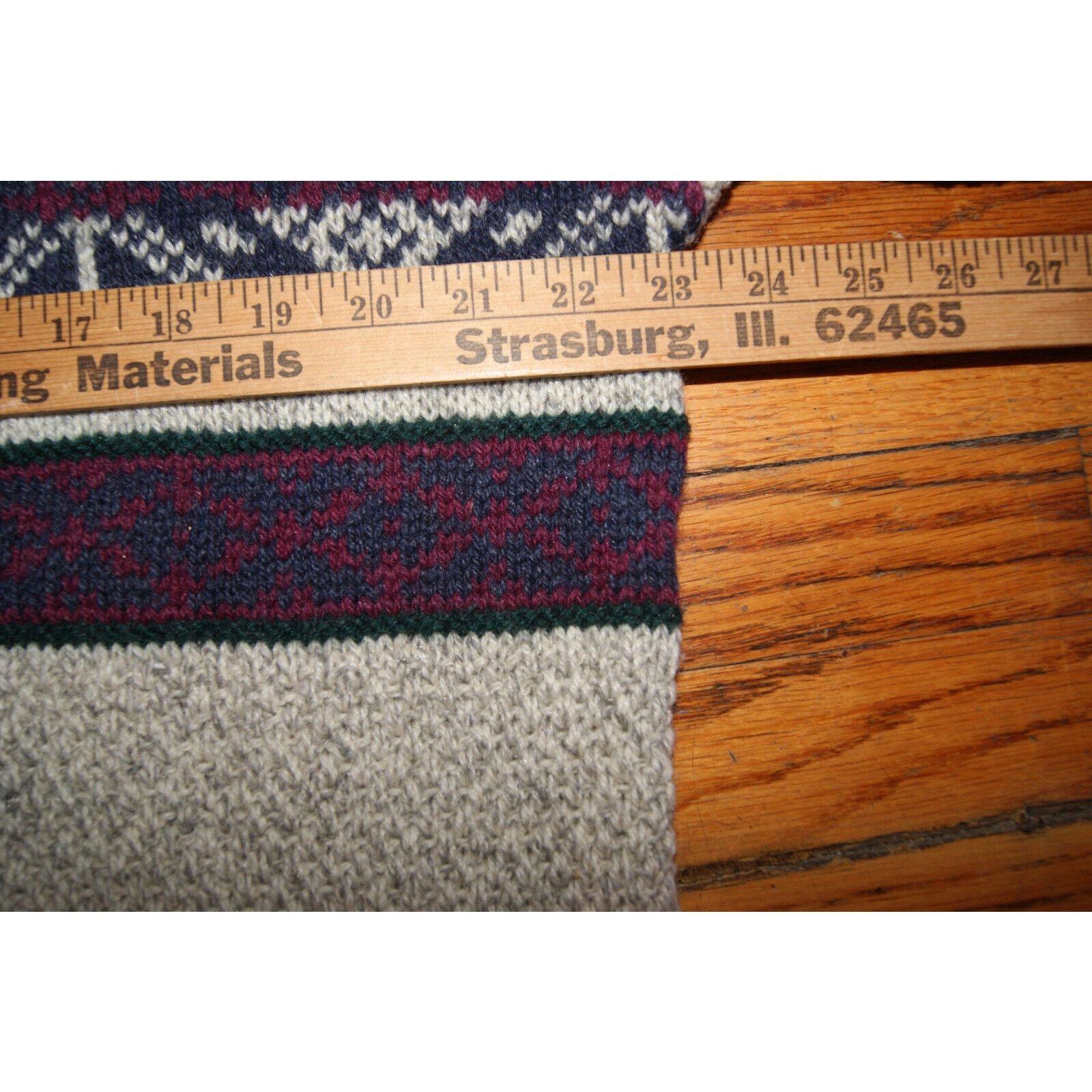 American Eagle Outfitters VTG American Eagle Snowflakes Fair Isle Sweater L USA Wool Size US L / EU 52-54 / 3 - 7 Thumbnail