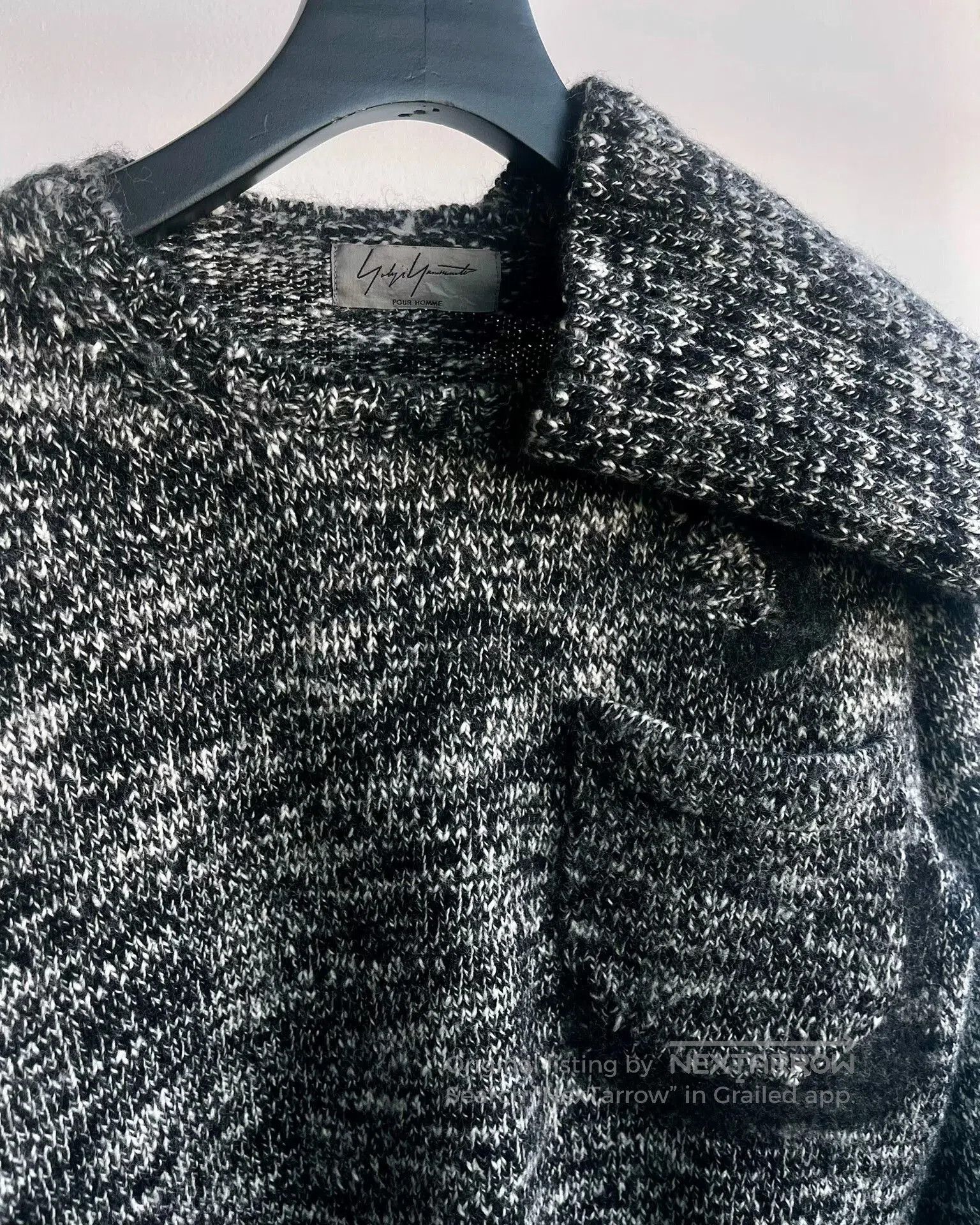 Other Yohji Yamamoto Knit Sweater with detachable collar. Size L / US 10 / IT 46 - 3 Thumbnail
