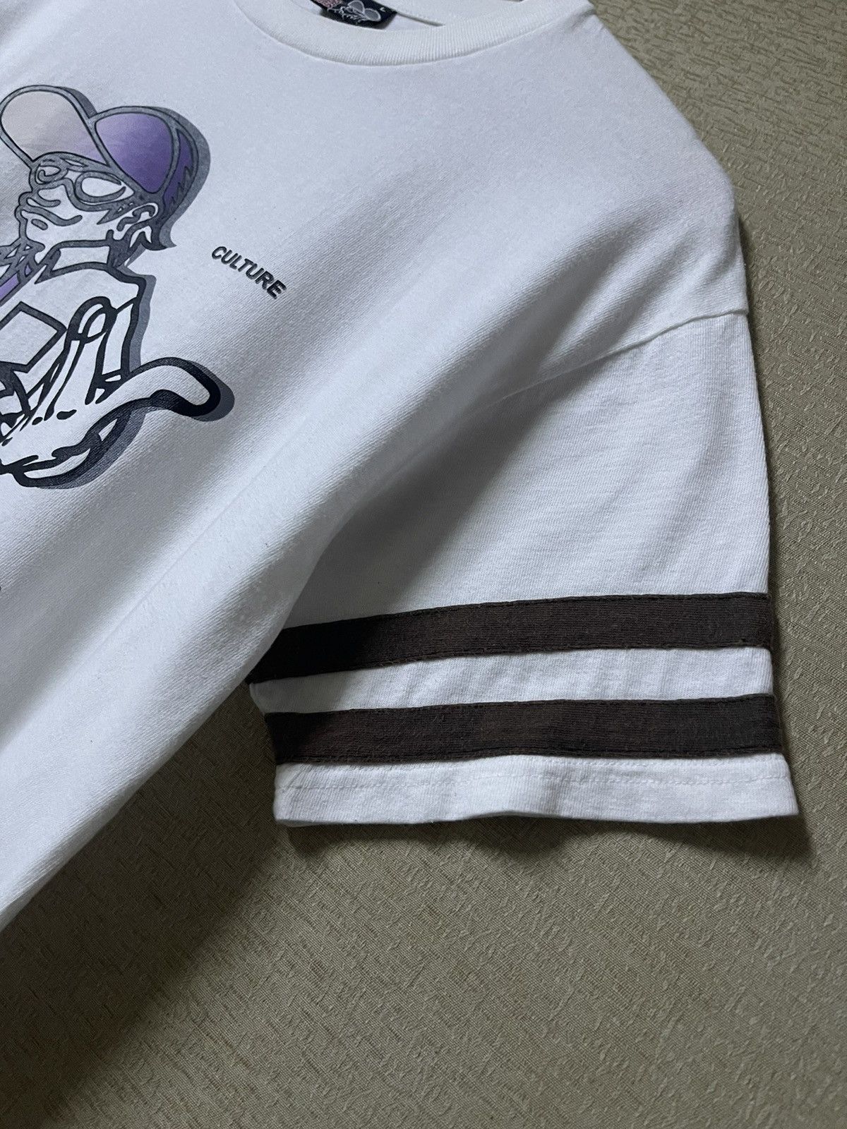 Japanese Brand Y2K Grass Hiter Hip Hop Funky Jack Tshirt Size US L / EU 52-54 / 3 - 4 Thumbnail