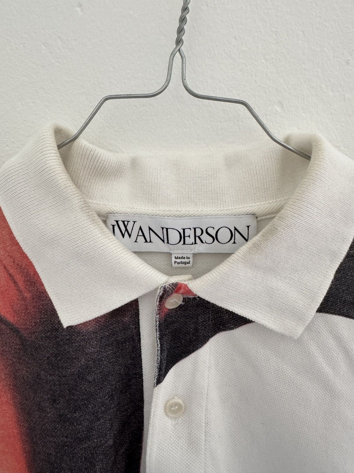 JW Anderson J.W Anderson Profile Stud Printed Polo Size US M / EU 48-50 / 2 - 2 Thumbnail