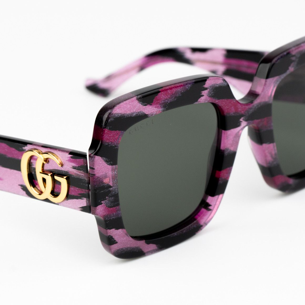 Gucci NEW Gucci GG1547S 003 Black Women Square Sunglasses Size ONE SIZE - 6 Thumbnail
