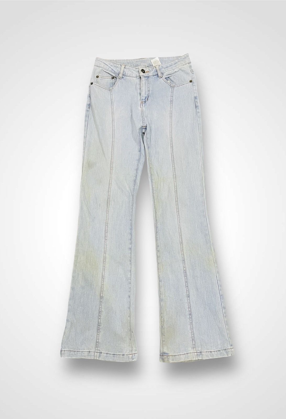 Japanese Brand Unbranded Flare Jeans Inspired Hysteric Glamour (14) Size 30" / US 8 / IT 44 - 1 Thumbnail