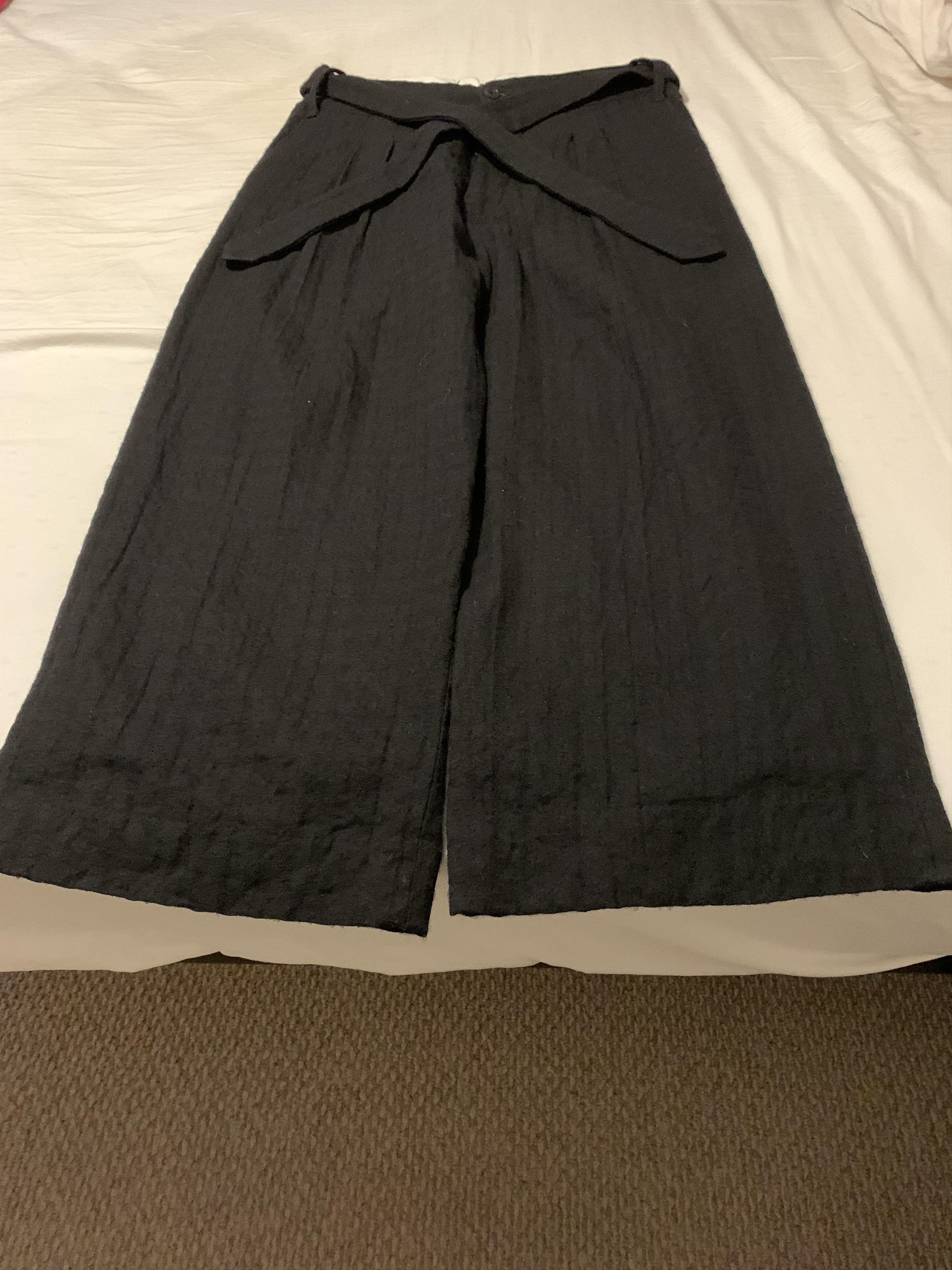 John Alexander Skelton Black Wool Trousers Size US 34 / EU 50 - 8 Thumbnail