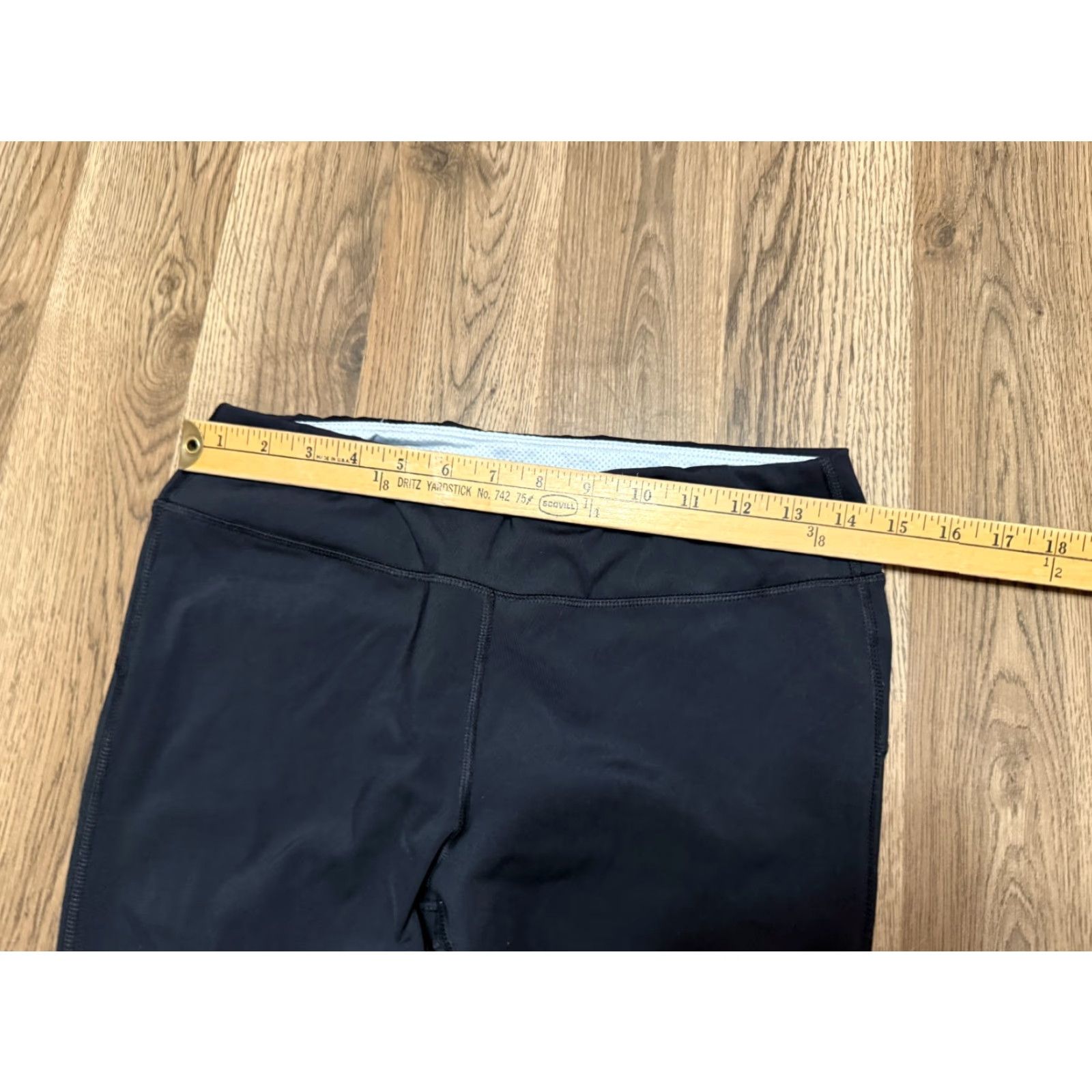 Vintage Marika Sport Pants Women's Large Black Capri Leggings Athletic Wear Adults Womens Size 36" / US 14 / IT 50 - 5 Thumbnail