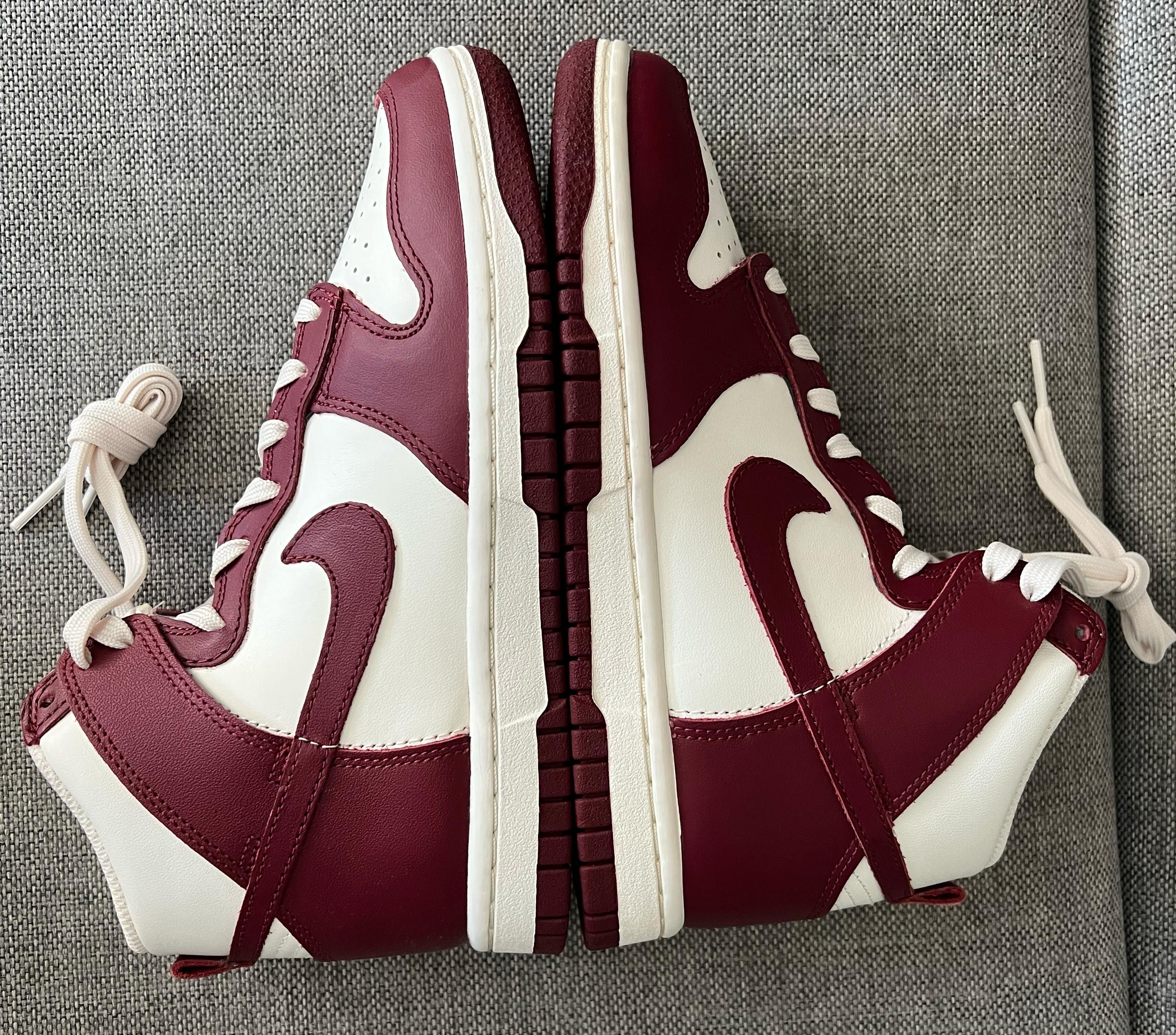 Nike Nike Dunk High Sail Team Red 36 Eu Size US 5.5 / IT 35.5 - 7 Thumbnail