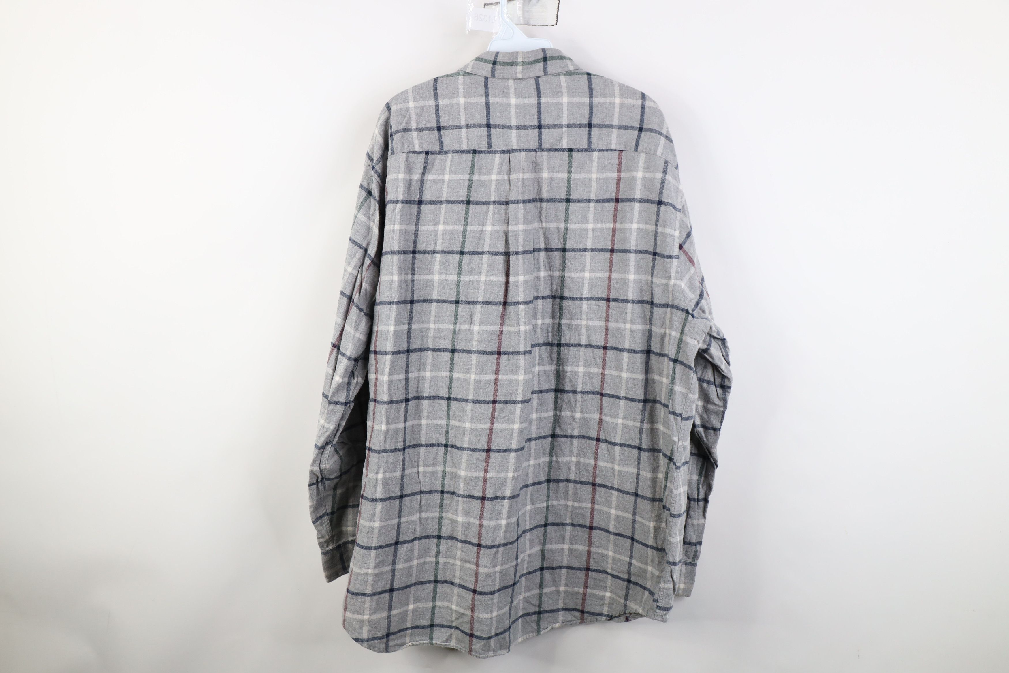 Vintage Vintage 90s Streetwear Collared Button Down Shirt Plaid Size US XXL / EU 58 / 5 - 11 Thumbnail