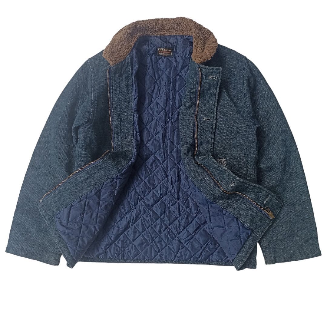 Eternal Vintage Y2K Eternal N1 Navy Deck Jacket Size US S / EU 44-46 / 1 - 2 Thumbnail