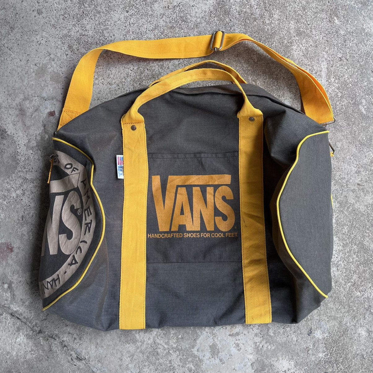 Vans Vintage 1990 Vans USA-Made Nylon Duffle Bag Size ONE SIZE - 6 Thumbnail