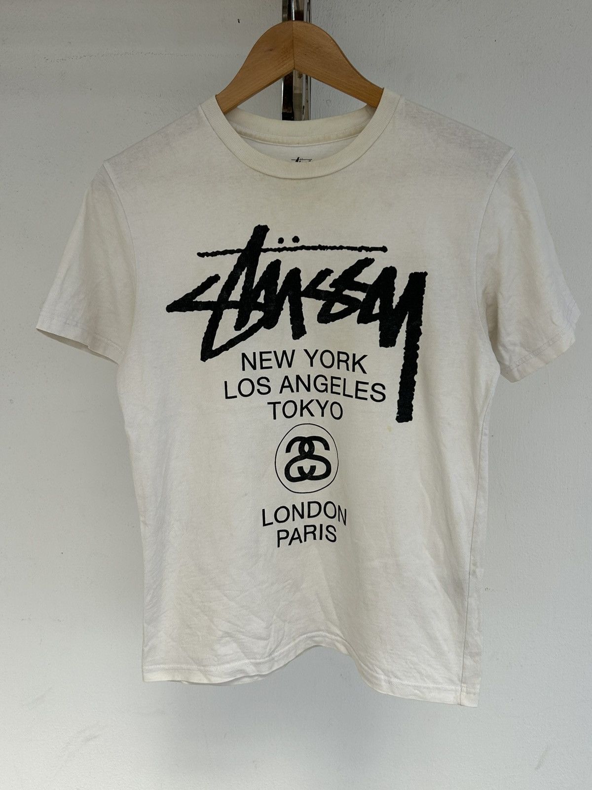 Stussy Stussy Y2K White Tee Size US S / EU 44-46 / 1 - 2 Thumbnail