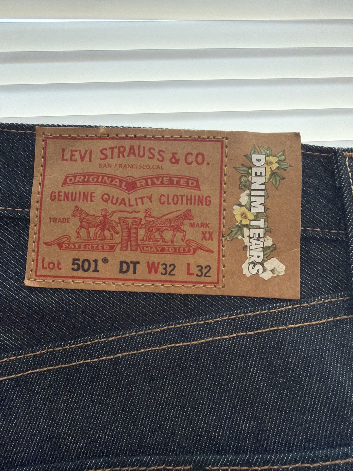 DENIM TEARS × Levi's Denim Tears Levi’s Jeans Size US 32 / EU 48 - 7 Thumbnail