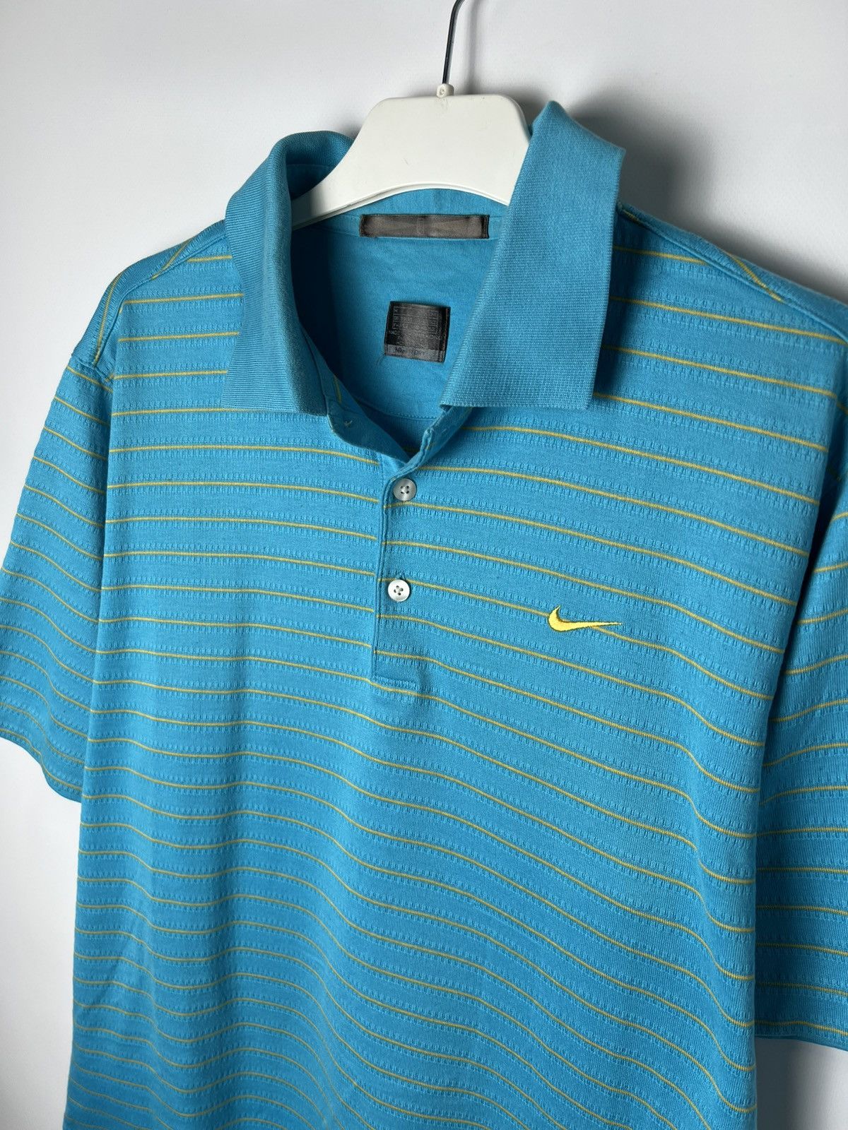 Nike 00’s Vintage Nike Tiger Woods Polo Shirt Tee Golf Tennis Size US M / EU 48-50 / 2 - 2 Thumbnail
