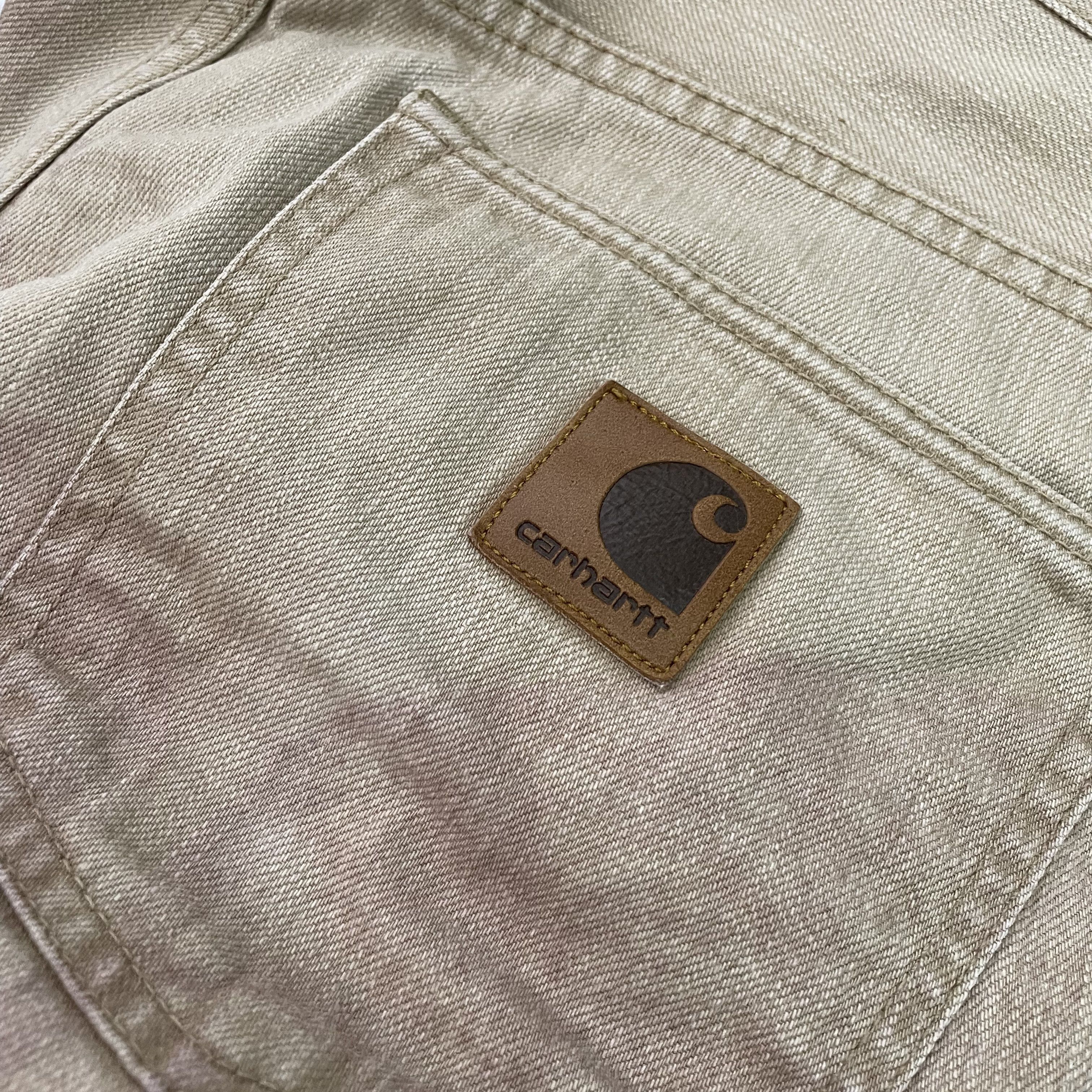 Carhartt Carhartt custom pants 1 of 1 art distressed handmade unique Size US 33 - 3 Thumbnail