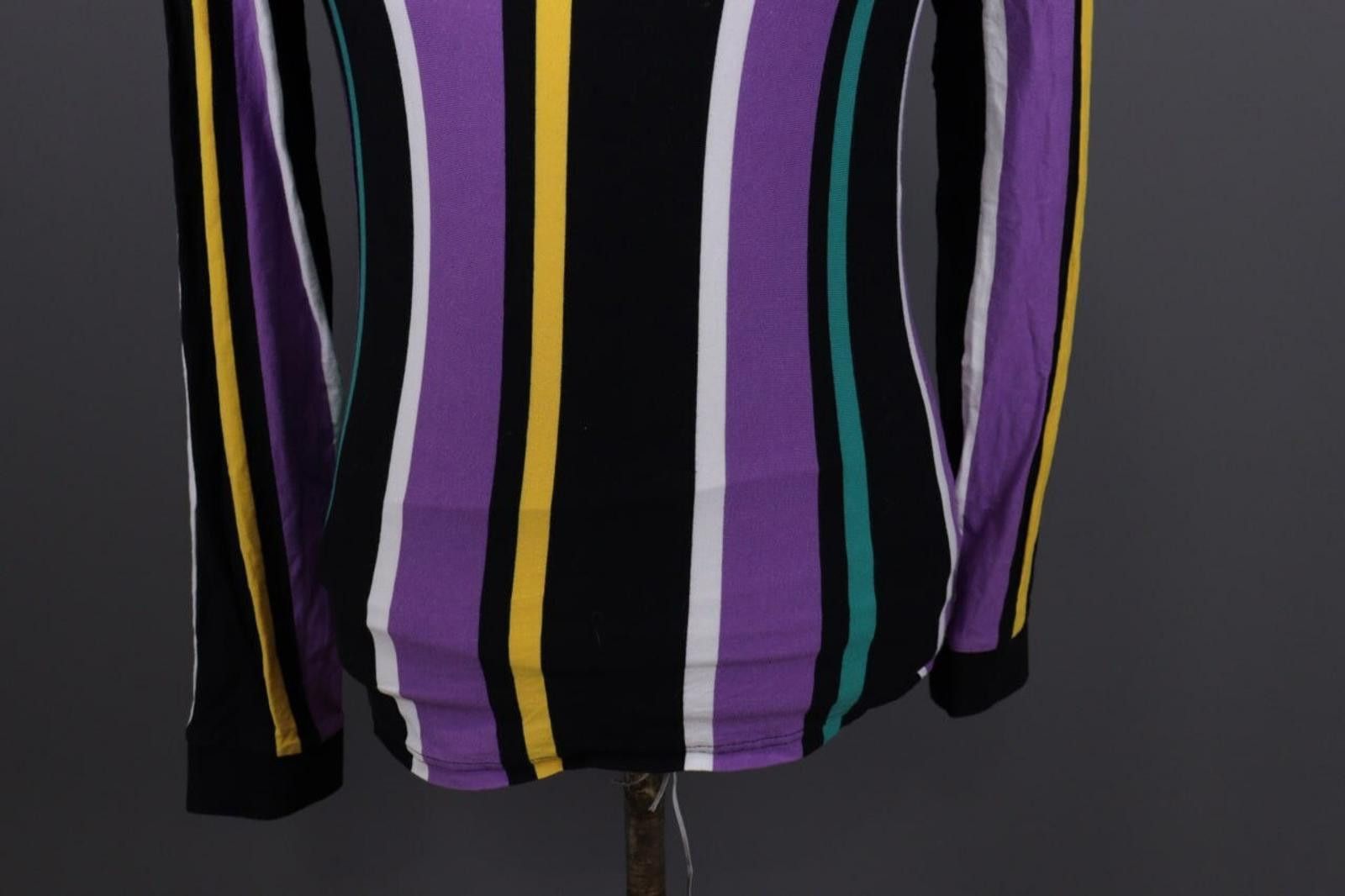 Karl Kani Karl Kani Multicolor Striped Center Logo Sweatshirt Size XS Size US XS / EU 42 / 0 - 2 Thumbnail