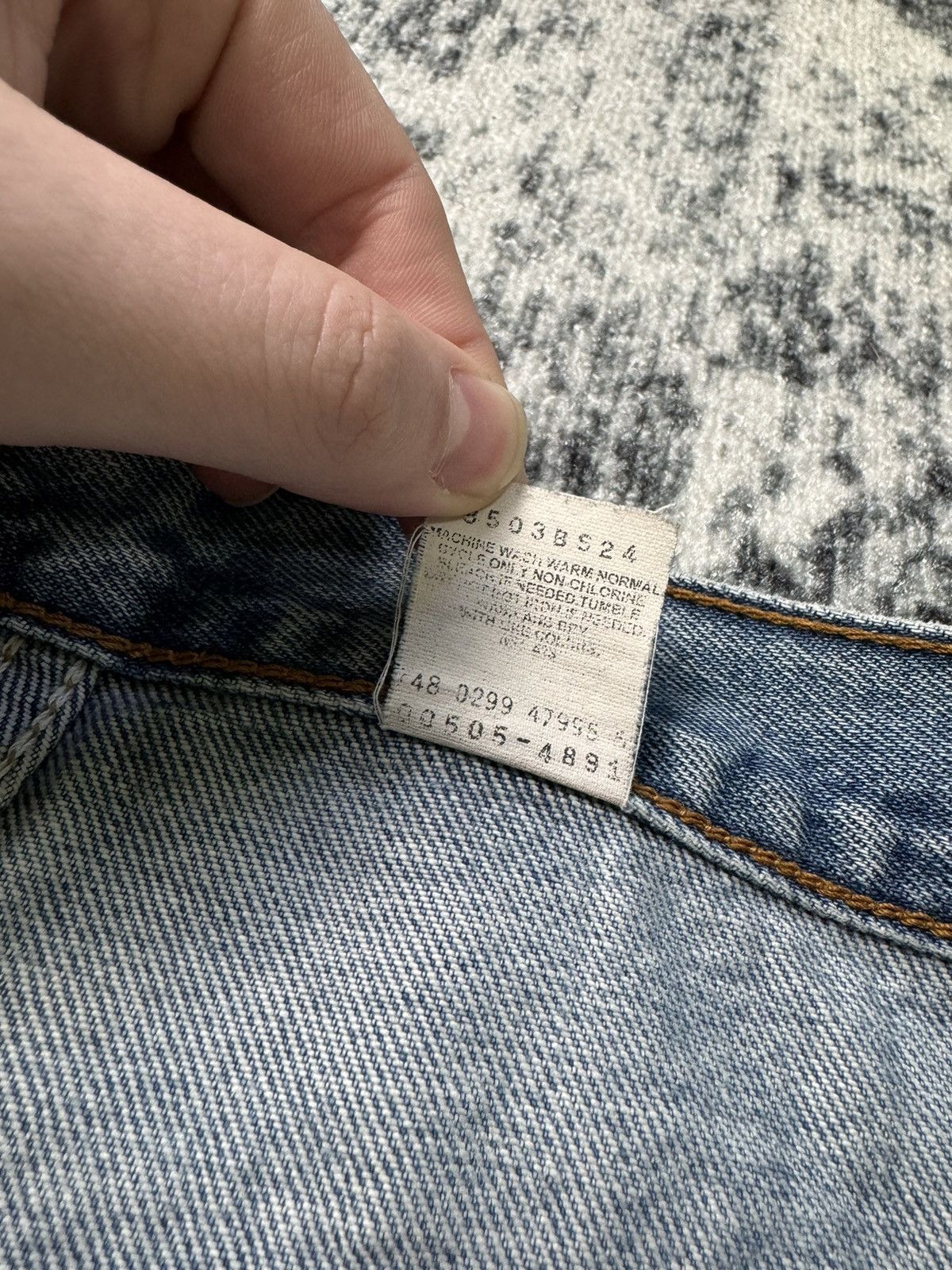 Levi's × Levi's Vintage Clothing Vintage Levi’s 505 Denim Jeans Blue Y2K STYLE 90s Size US 33 - 6 Thumbnail