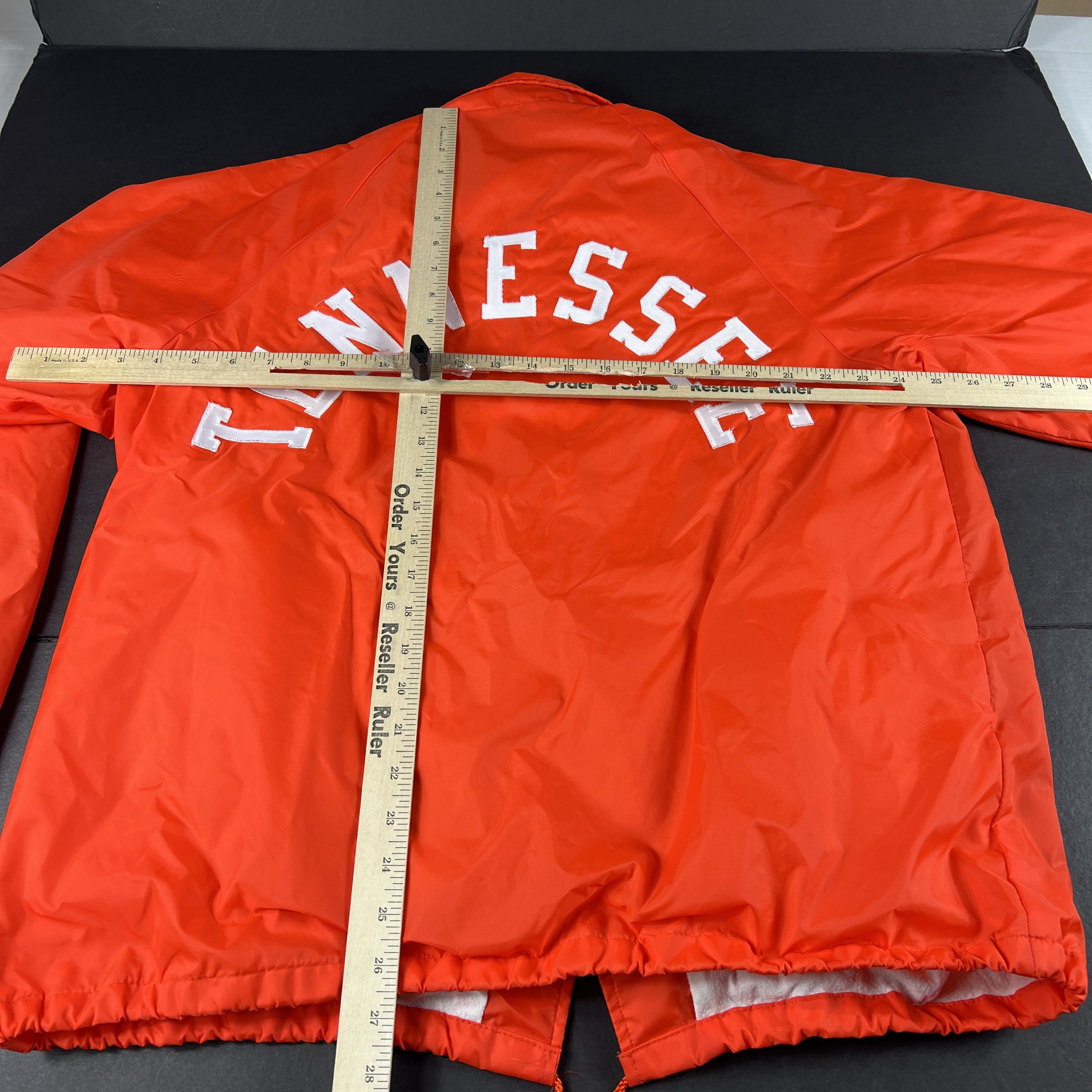 VTG Tennessee Volunteers Jacket Snap Button Windbreaker