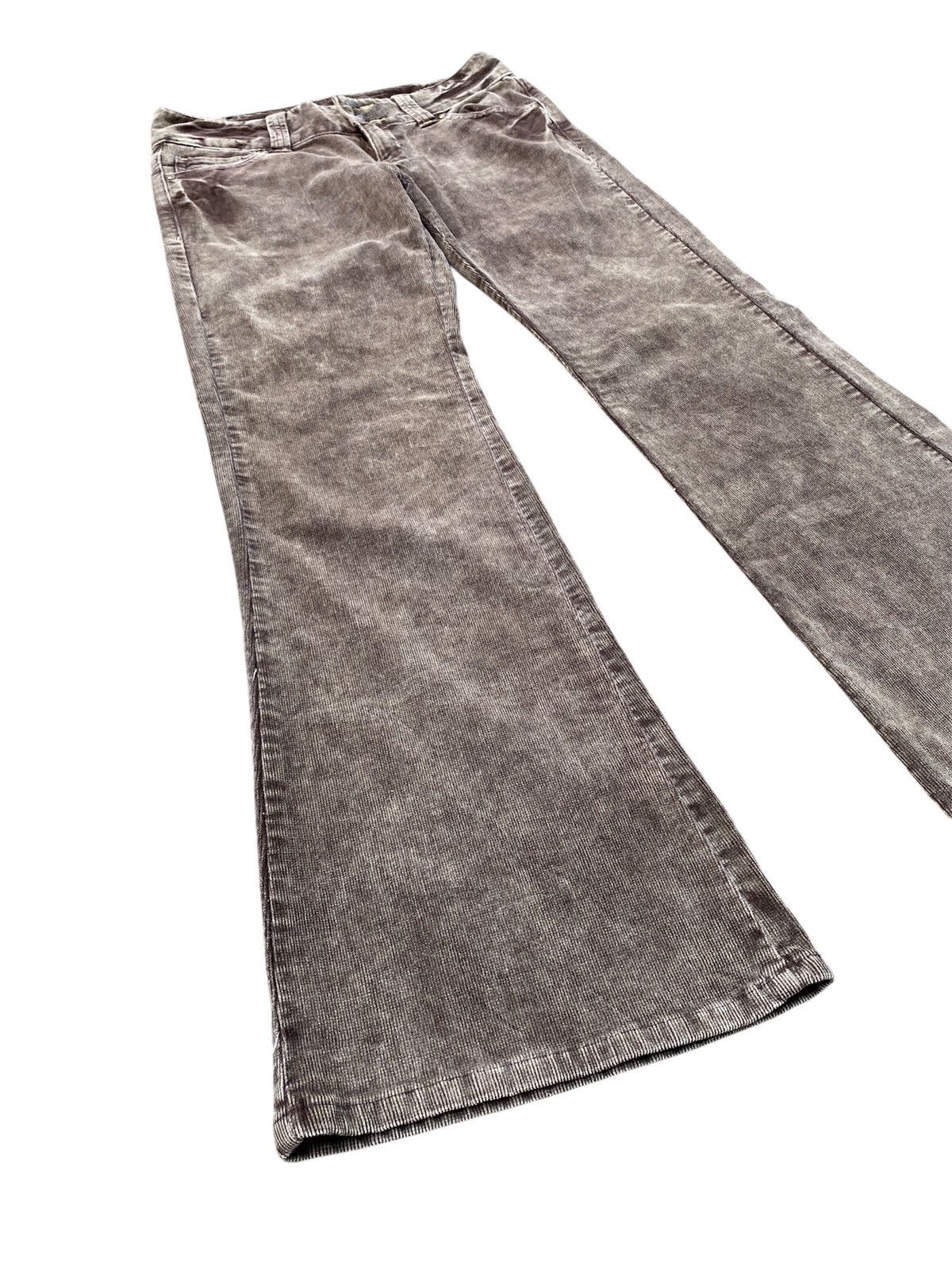 If Six Was Nine × Japanese Brand × Tornado Mart Luocury Japan Corduroy Low Rise Flare Pant Size US 30 / EU 46 - 1 Thumbnail