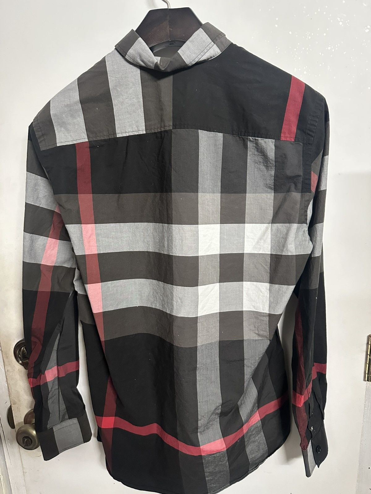 Burberry Men’s Summerton Check Button Down Size US M / EU 48-50 / 2 - 3 Thumbnail