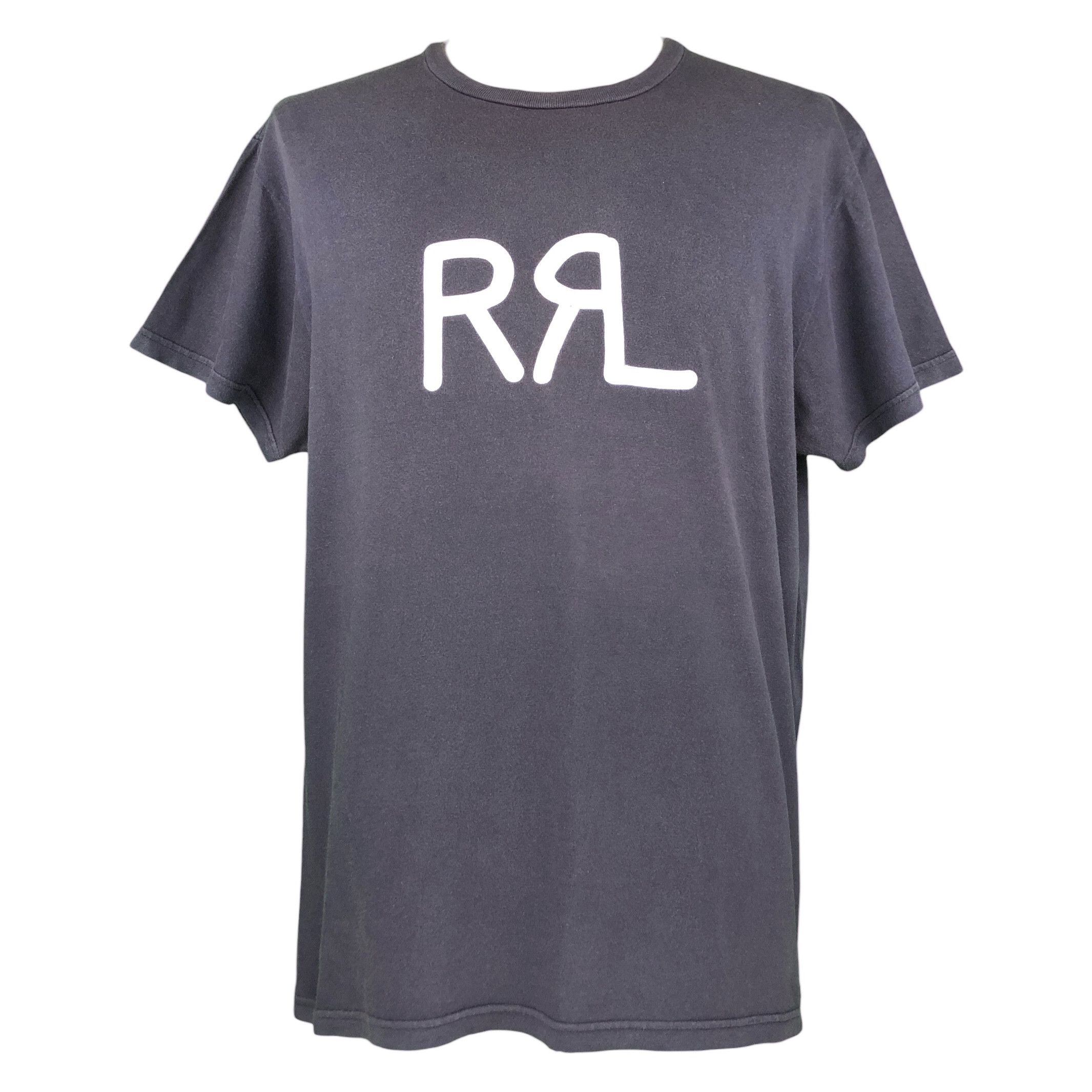 Vintage RRL Polo Sport Ralph Lauren Big Logo TShirt LL Fit L