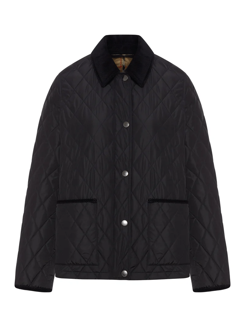 Burberry BURBERRY Black Quilted Jacket New And Authentic Size XXS / US 00 / IT 34 - 3 Thumbnail