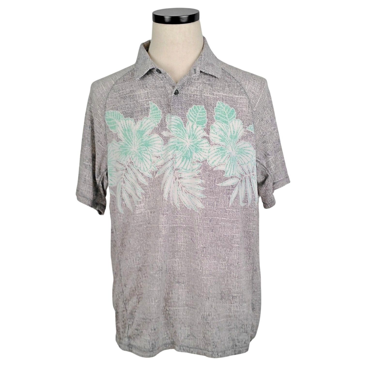 Tommy Bahama Tommy Bahama Island Zone Eco Rayon Hawaiian Polo Wicking UV Size US L / EU 52-54 / 3 - 2 Thumbnail