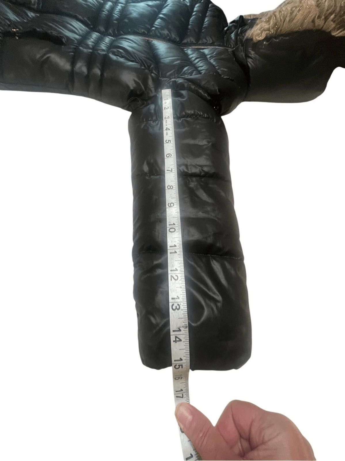 Michael Kors Michael Kors Girls Puffer Hooded Jacket Sz 7-8 Black Size ONE SIZE - 8 Thumbnail