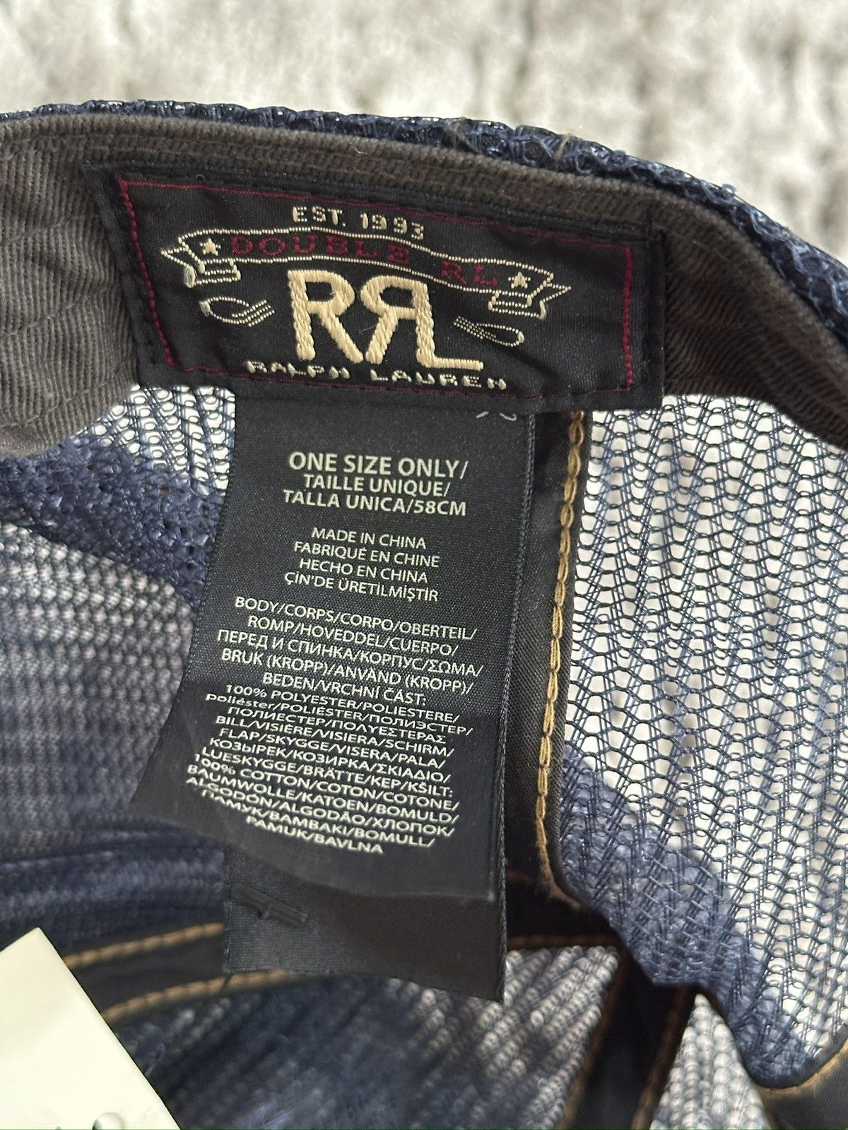 RRL Double RL Polo Ralph Lauren cap hat