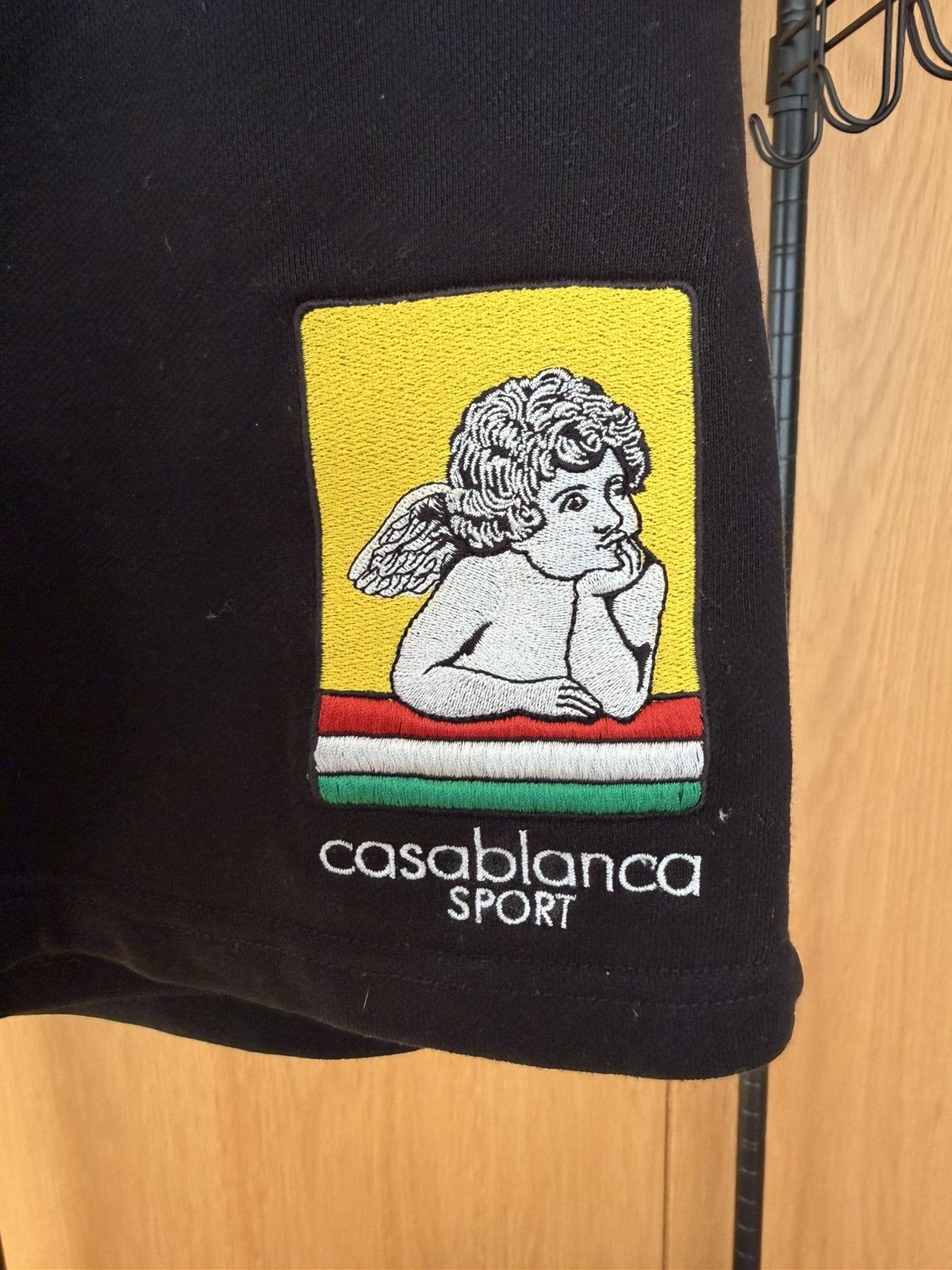Casablanca Casablanca angel sweatshorts - size L Size US 34 / EU 50 - 4 Thumbnail