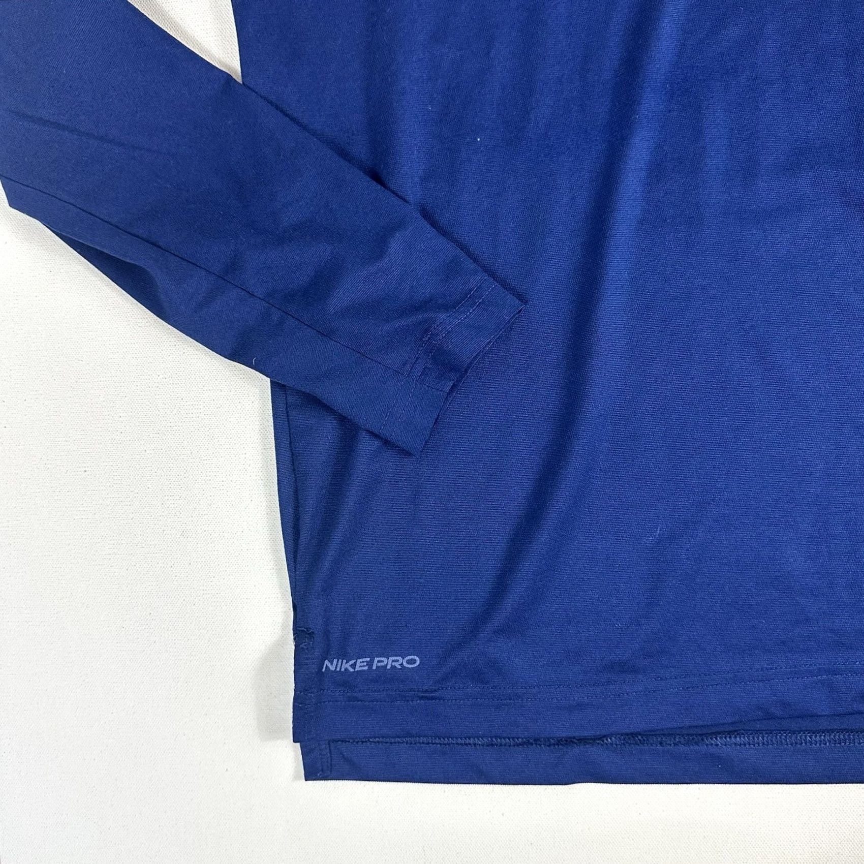 Nike Nike Pro Hoodie Men Medium CJ4613-011 Blue Gym Training Pullover Size US M / EU 48-50 / 2 - 6 Thumbnail