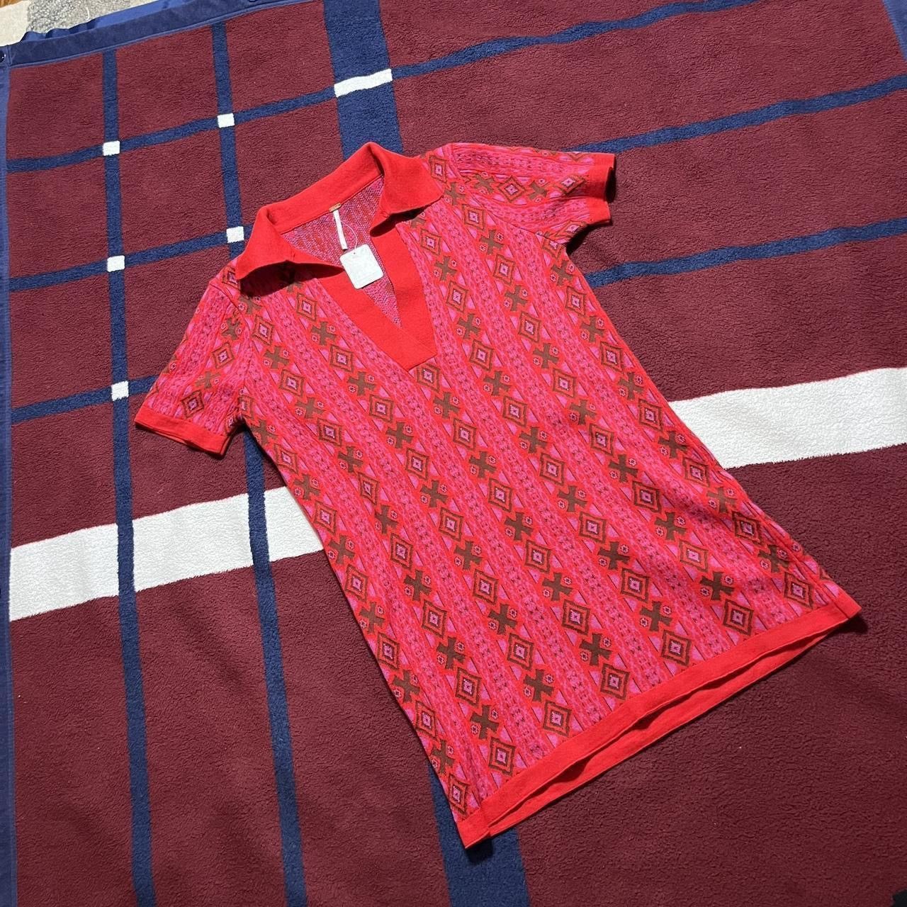 Free People NWT Free People Kitt Mini Dress Berry Combo Women’s S Size S / US 4 / IT 40 - 1 Thumbnail
