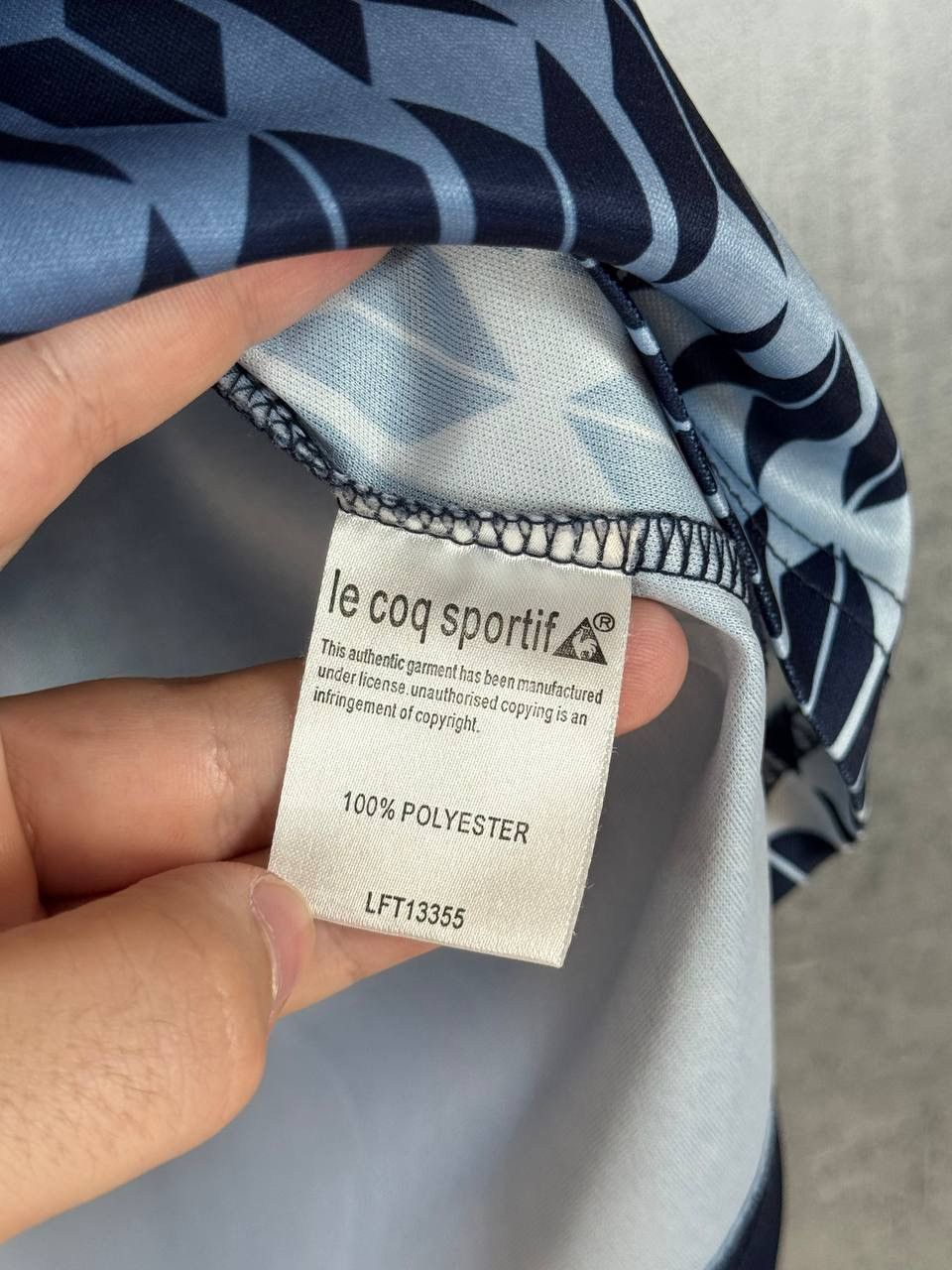 Le Coq Sportif Manchester City Le Coq Sportif Football Shirt Soccer 2007/8 Size US M / EU 48-50 / 2 - 6 Thumbnail