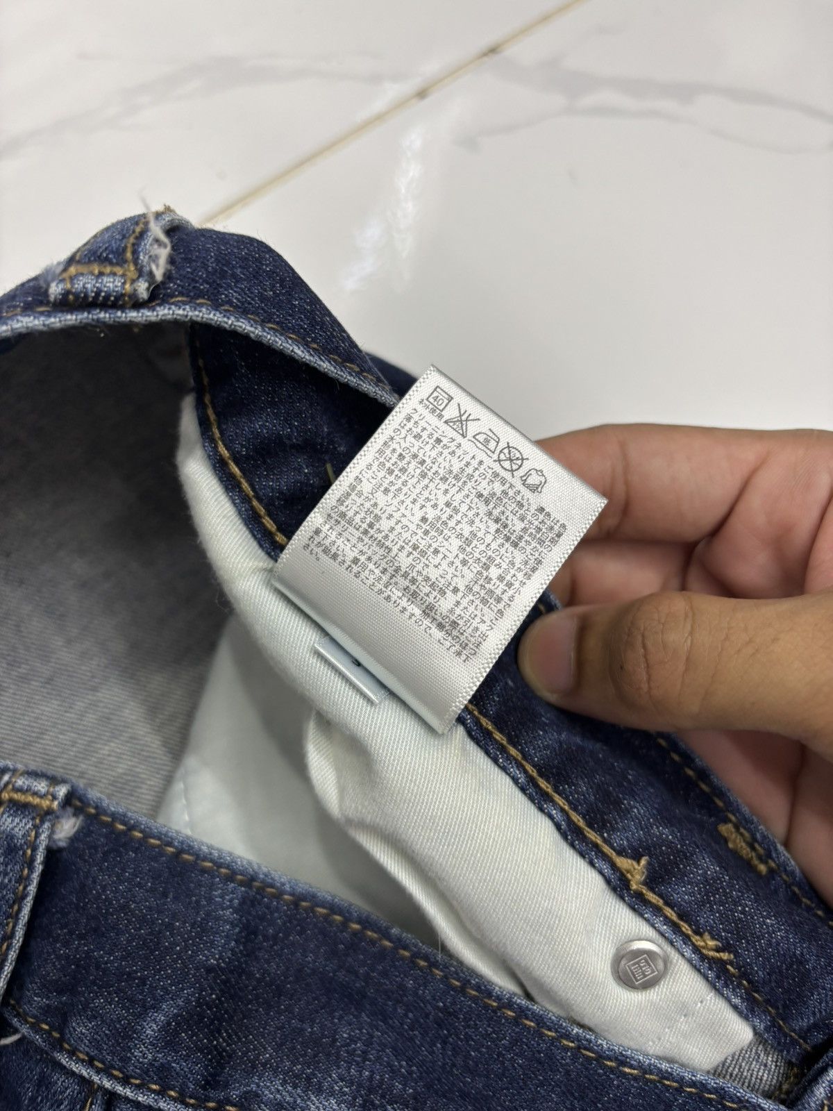 Jean × Undercover × Uniqlo Vintage Distressed Jeans Uniqlo Undercover Style Design Jean Size US 32 / EU 48 - 11 Thumbnail