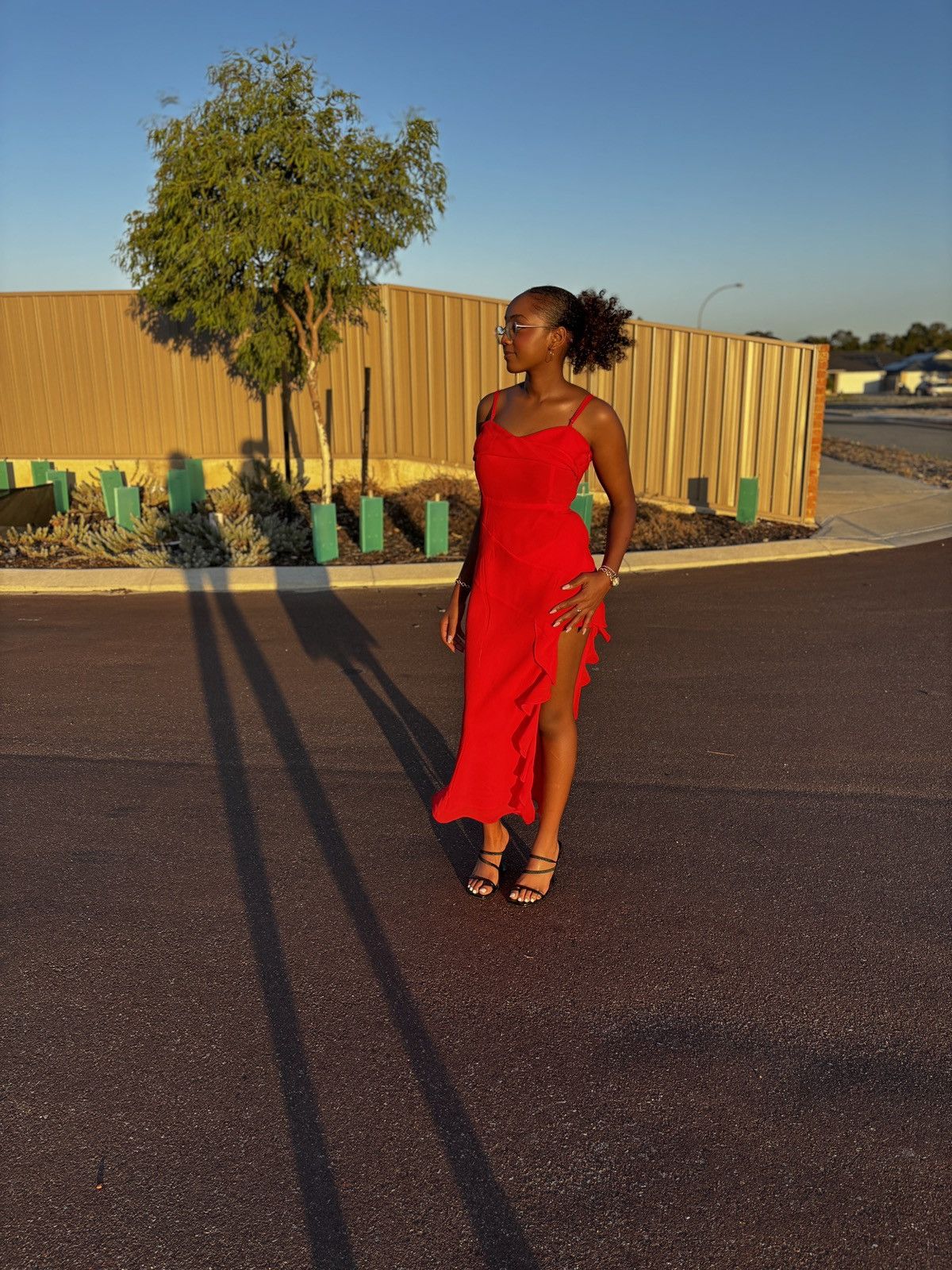 Dress the Population Red dress / dinner dress Size S / US 4 / IT 40 - 2 Thumbnail