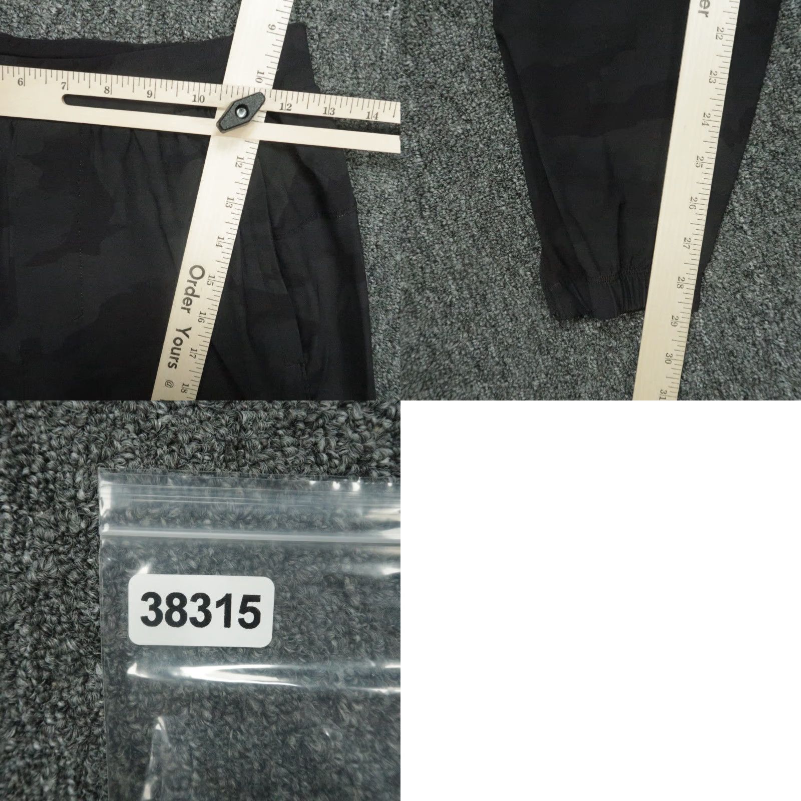 Lululemon Lululemon Pants Men XS Gray Heritage 365 Camo Surge Jogger Ankle Zip Training Shirts? Size US 27 - 8 Thumbnail