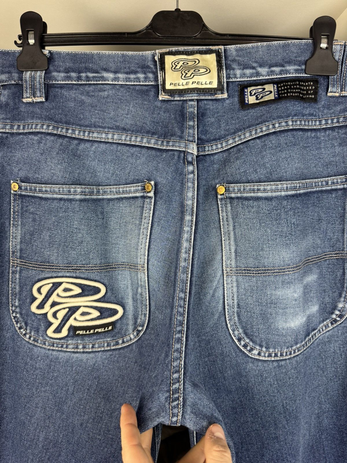 Pelle Pelle Vintage Pelle Pelle Denim Jeans Size US 32 / EU 48 - 4 Thumbnail