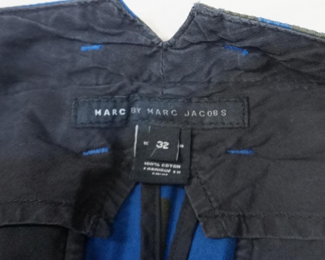 Vintage 00's Marc by Marc Jacobs 迷彩柄 ショートパンツ Size US M / EU 48-50 / 2 - 2 Thumbnail