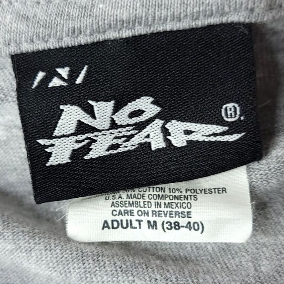 No Fear VINTAGE No Fear BMX T Shirt Mens Medium 90s 1998 Nationals Gray Cotton Short Sleeve Crew Neck Double-Sided Size US M / EU 48-50 / 2 - 6 Thumbnail