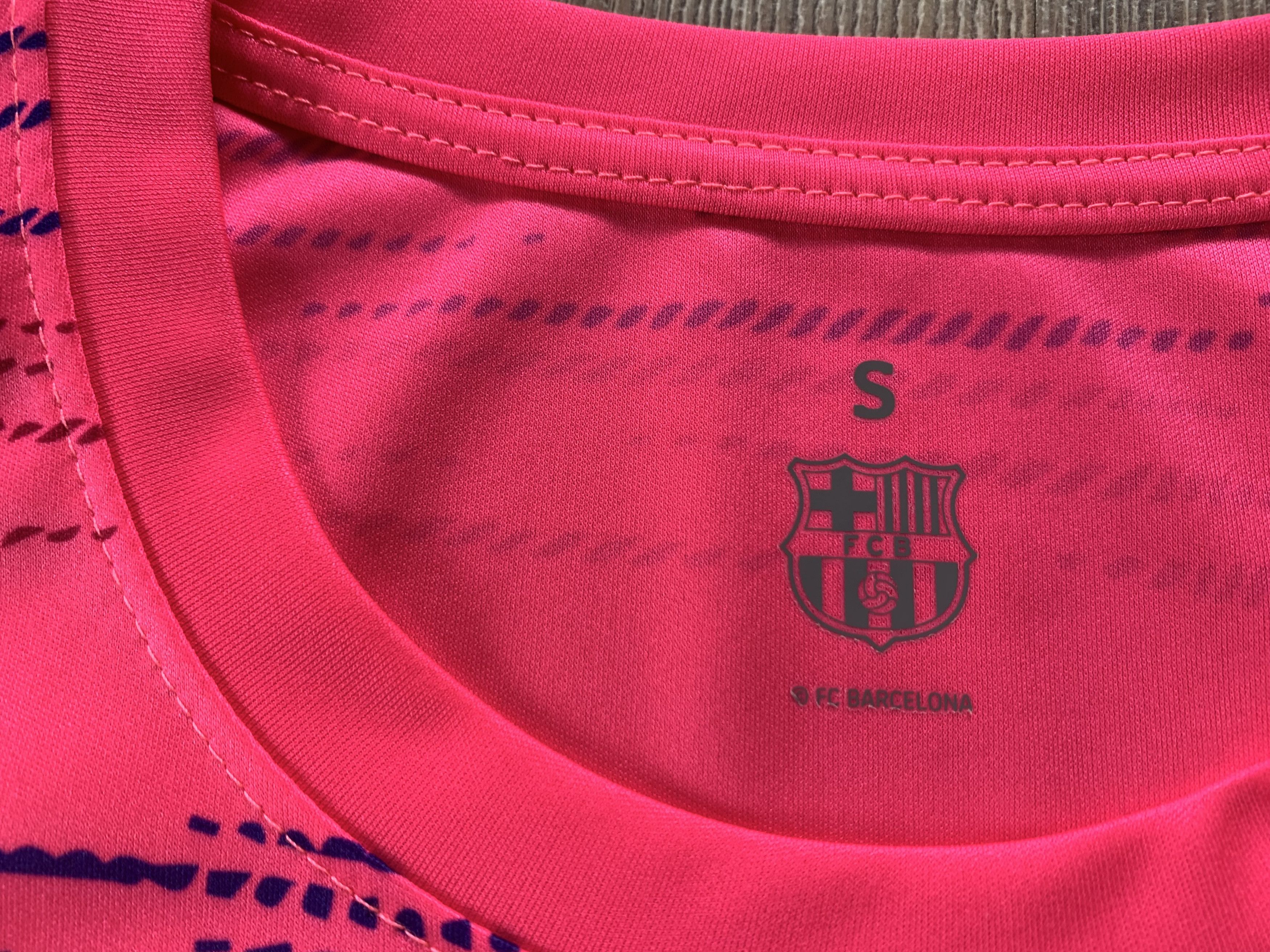 Other Mens FC Barcelona Training Fuchsia Adult Licensed T-Shirt Size US S / EU 44-46 / 1 - 6 Thumbnail