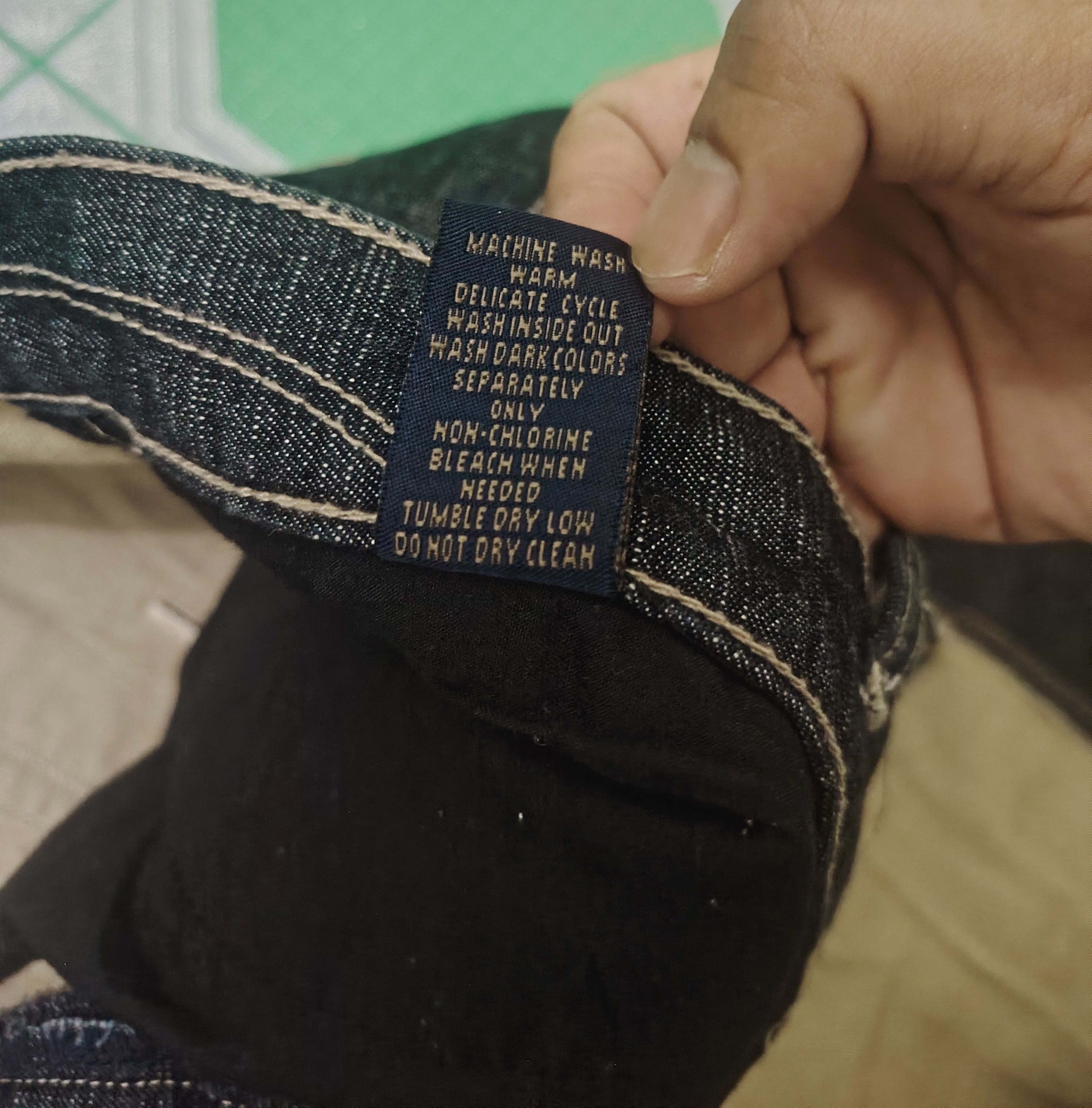 Who Decides War Rare!!! Marithe Francois Girbaud Patchwork Baggy Pants Jeans Size US 38 / EU 54 - 8 Thumbnail