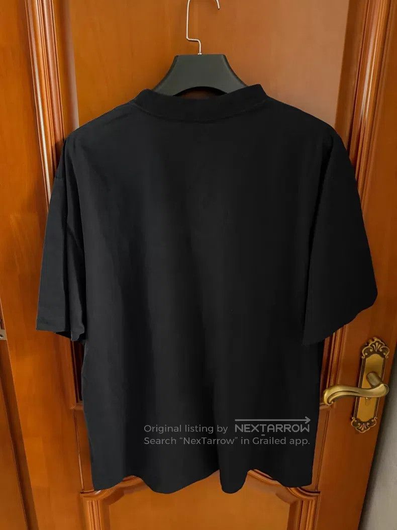 Balenciaga Balenciaga Black short-sleeve T-shirt Size US XL / EU 56 / 4 - 2 Thumbnail