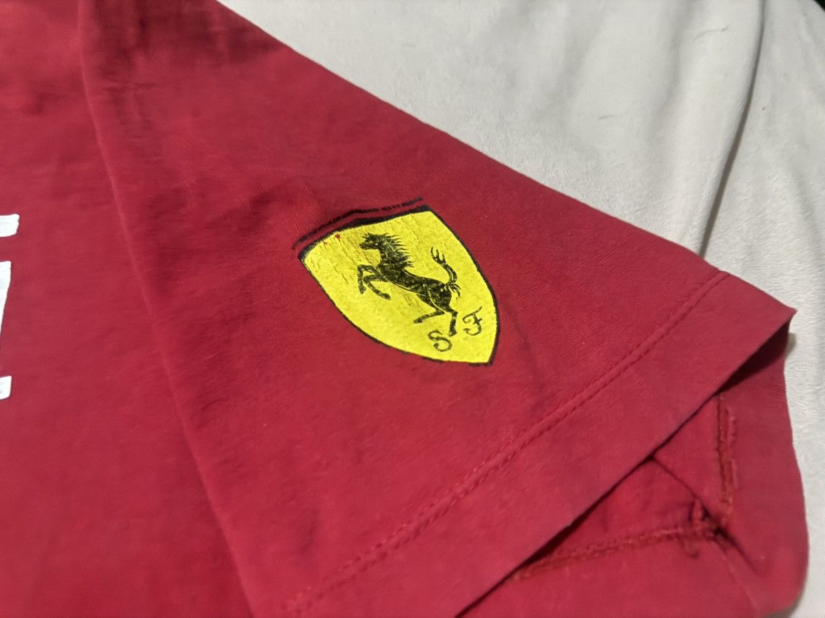 Ferrari Vintage 90s Ferrari Crest Logo Nice Man Bootleg T Shirt Size US L / EU 52-54 / 3 - 4 Thumbnail