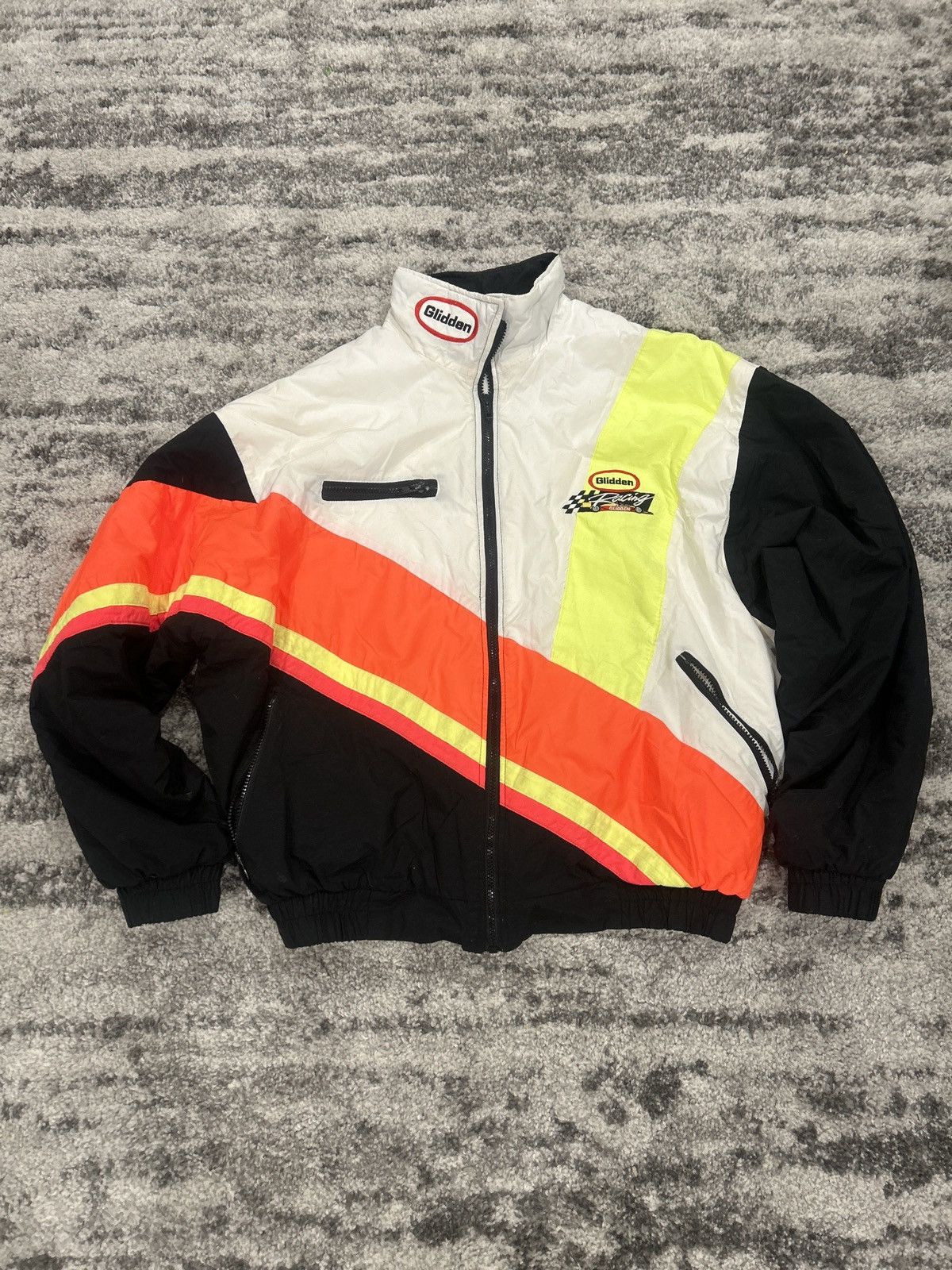 Vintage Vintage Glidden Team Racing Team Jacket Men’s XL Full Zip Size US XL / EU 56 / 4 - 1 Thumbnail