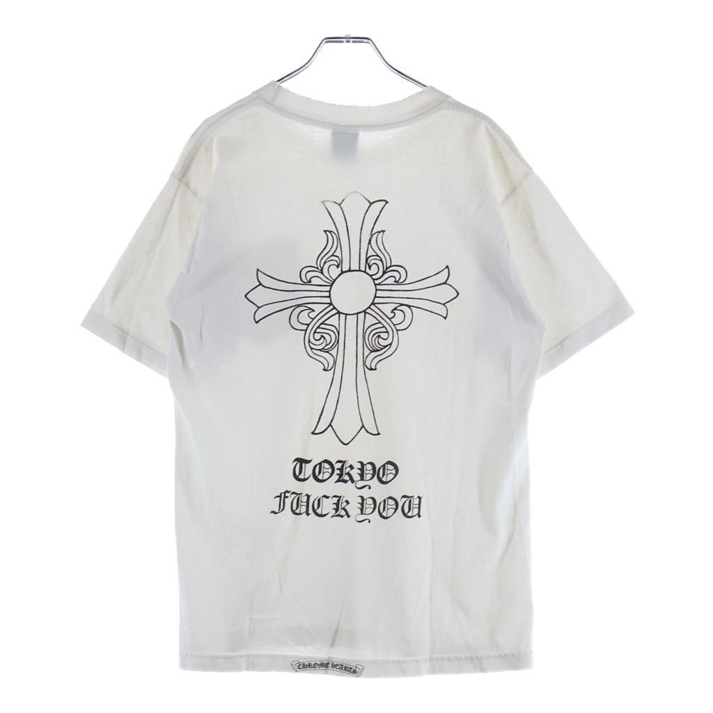 Chrome Hearts VINTAGE CHROME HEARTS “FUCK YOU” TEE | Grailed