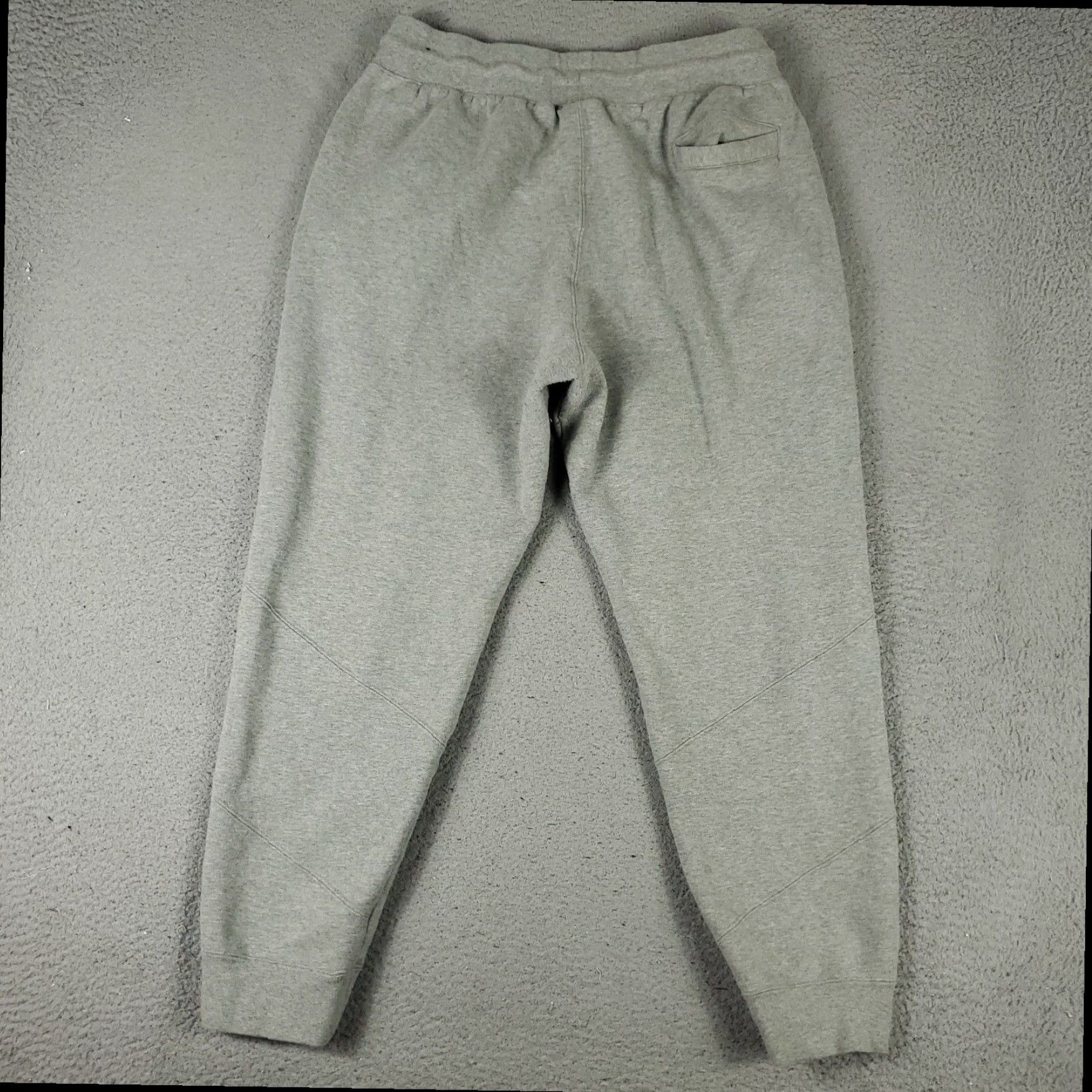 Jordan Brand Jordan Womens Gray Fleece Sweatpants Joggers Pants Large Activewear Size 36" / US 14 / IT 50 - 7 Thumbnail