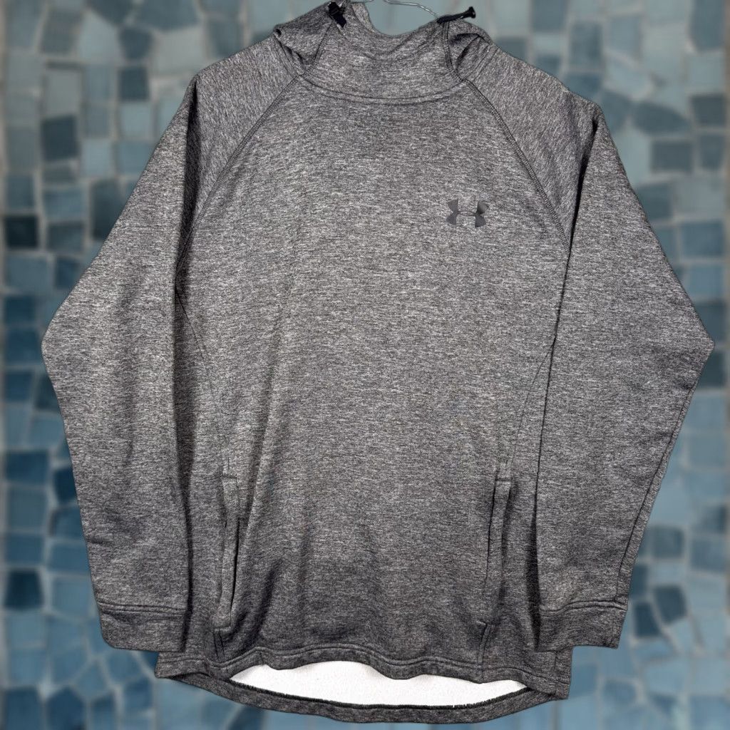Under Armour Under Armour Hoodie Men’s L Tech Terry Fitted Cold Gear Sweatshirt Pullover Size US L / EU 52-54 / 3 - 1 Thumbnail