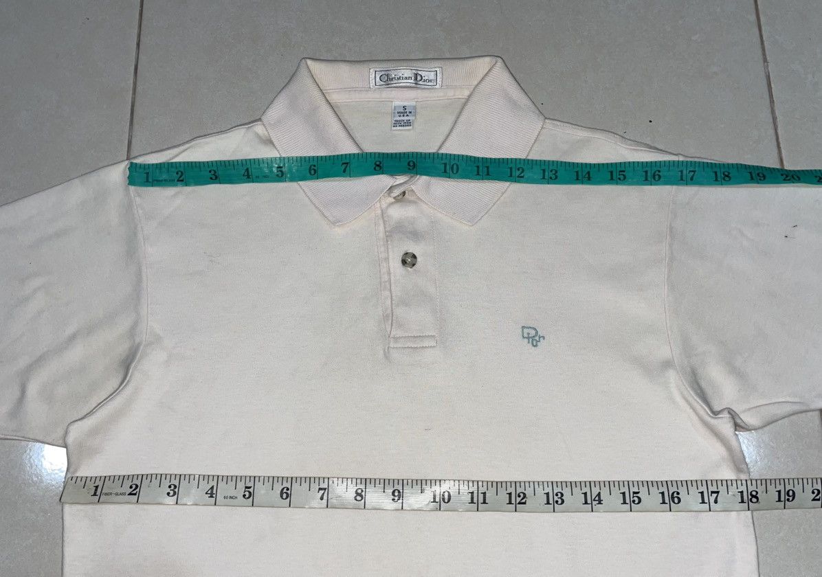 Dior × Vintage Vintage Christian Dior Polo Shirt Size US S / EU 44-46 / 1 - 7 Thumbnail
