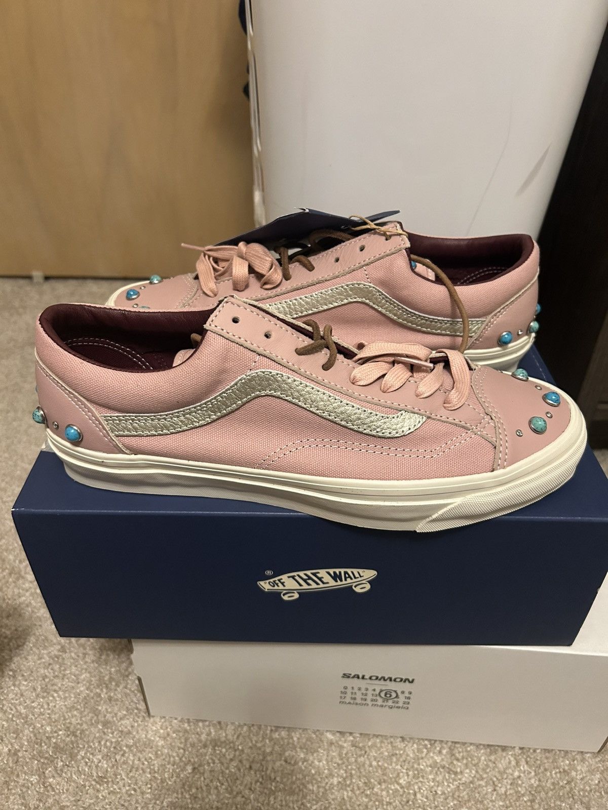 Vans Vans Premium Old Skool Gemstone “Misty Mauve Pink” Size US 11 / EU 44 - 2 Thumbnail