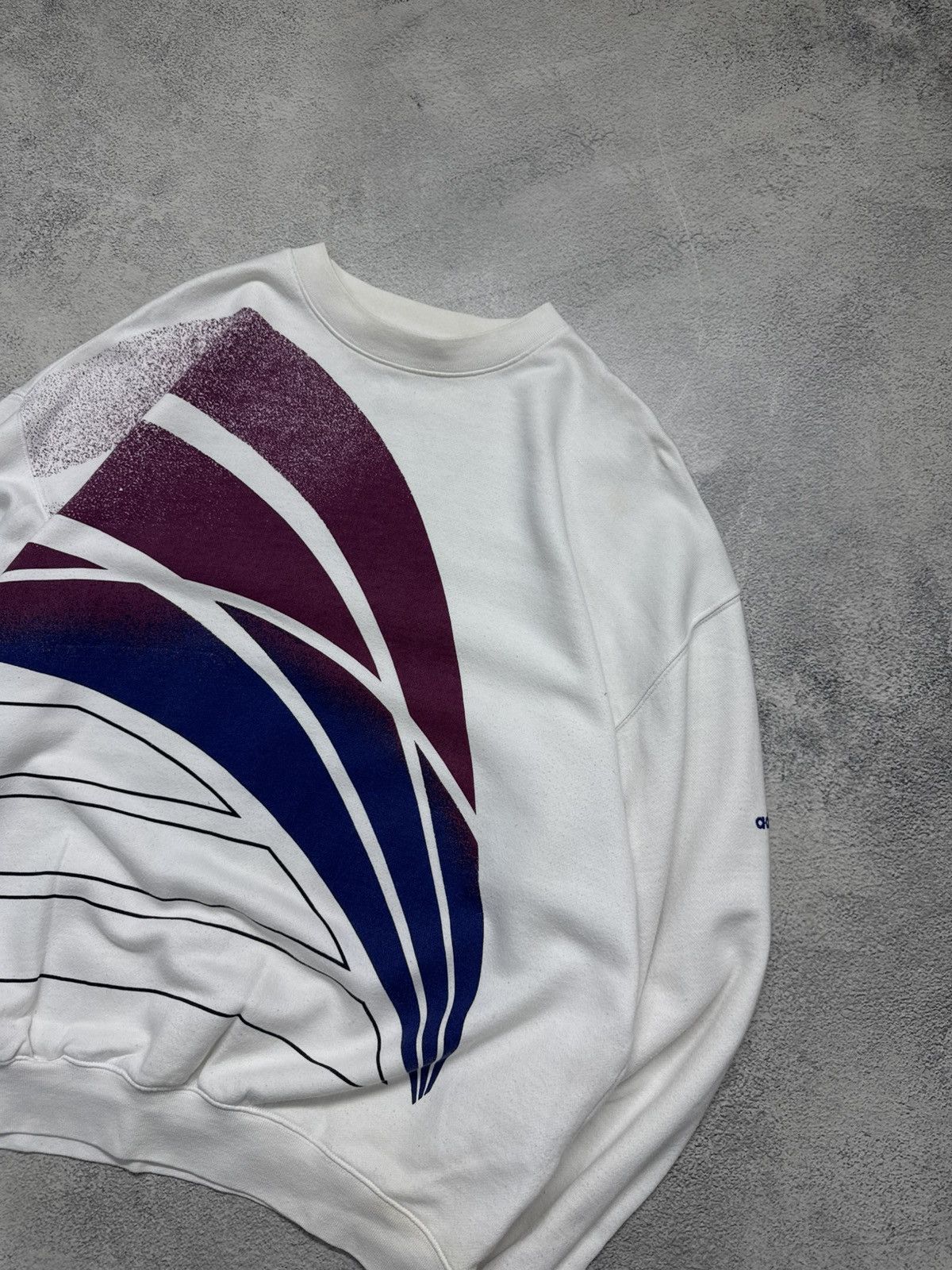 Adidas Vintage Y2k Adidas Big Logo Sweatshirt 00’s Size US M / EU 48-50 / 2 - 5 Thumbnail
