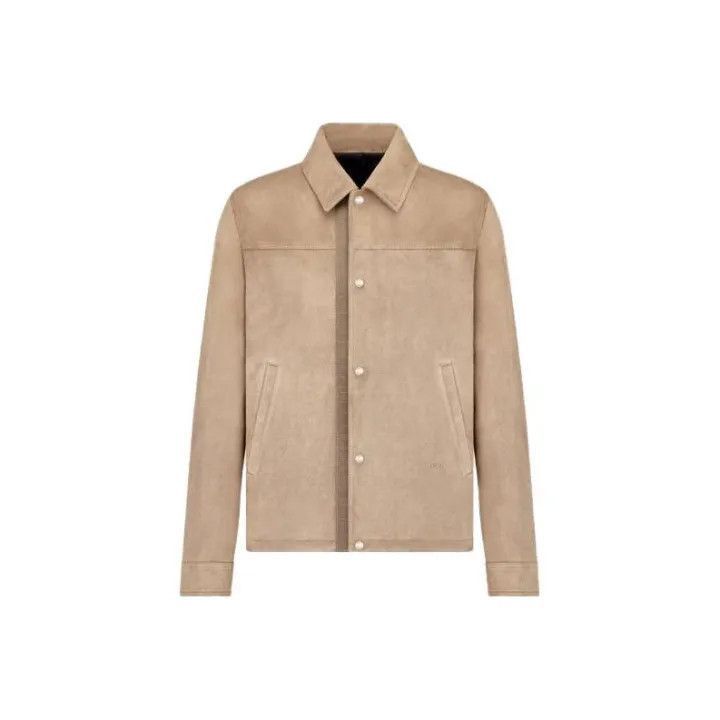 Dior Dior Dior SS23 Beige Button-Up Long-Sleeve Jacket 0079-250 Size US L / EU 52-54 / 3 - 1 Thumbnail