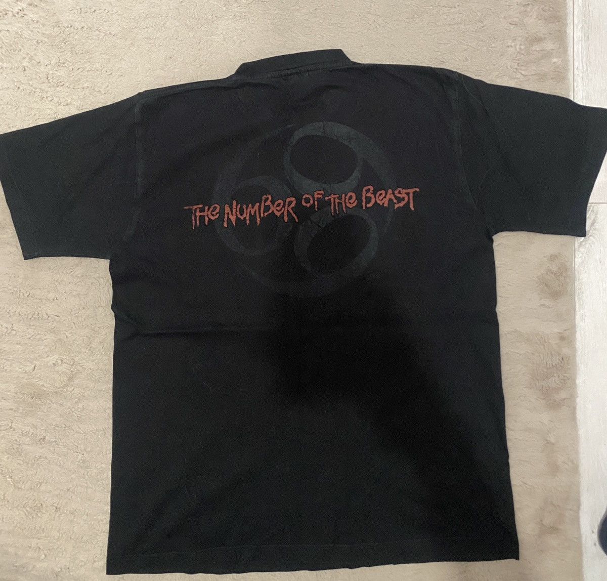 Iron Maiden Iron maiden vintage the number of beast tee 00s Size US L / EU 52-54 / 3 - 6 Thumbnail