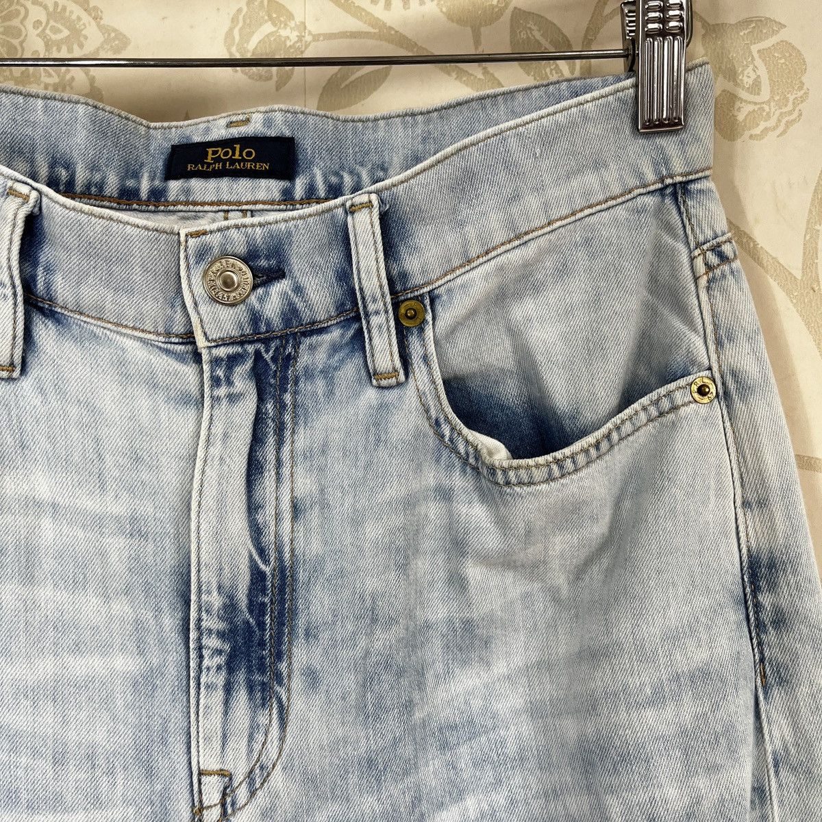 Vintage Vintage Flared Polo Ralph Lauren Denim Jeans Size US 29 - 7 Thumbnail